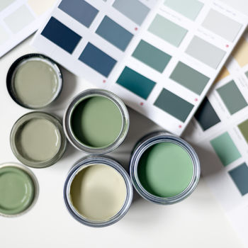 How to paint fresh plaster