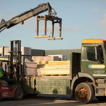 JT Atkinson Builders Merchant Bishop Auckland Yard
