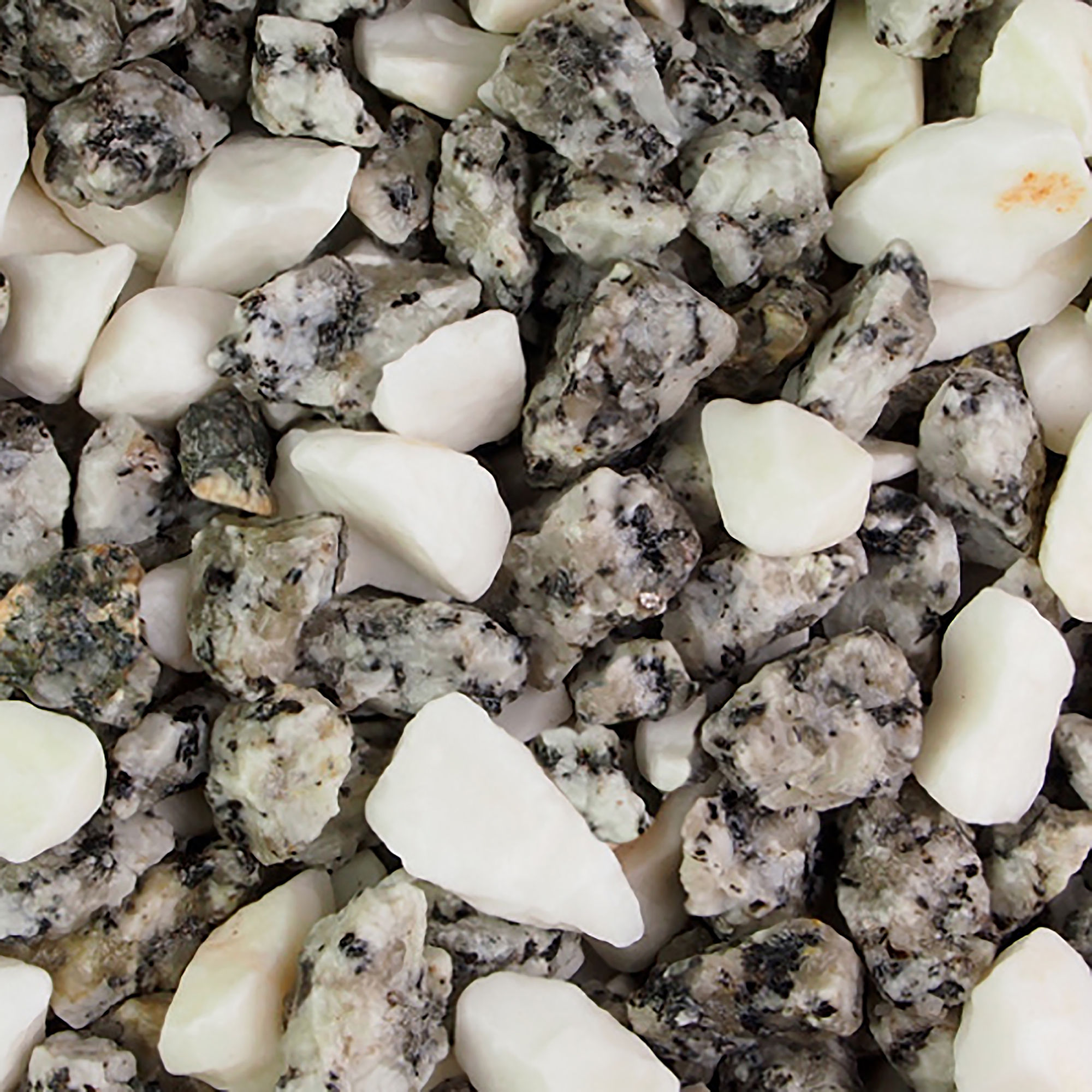 Arctic Silver Pebble Dash Spar 3-8mm 25kg Poly Bag