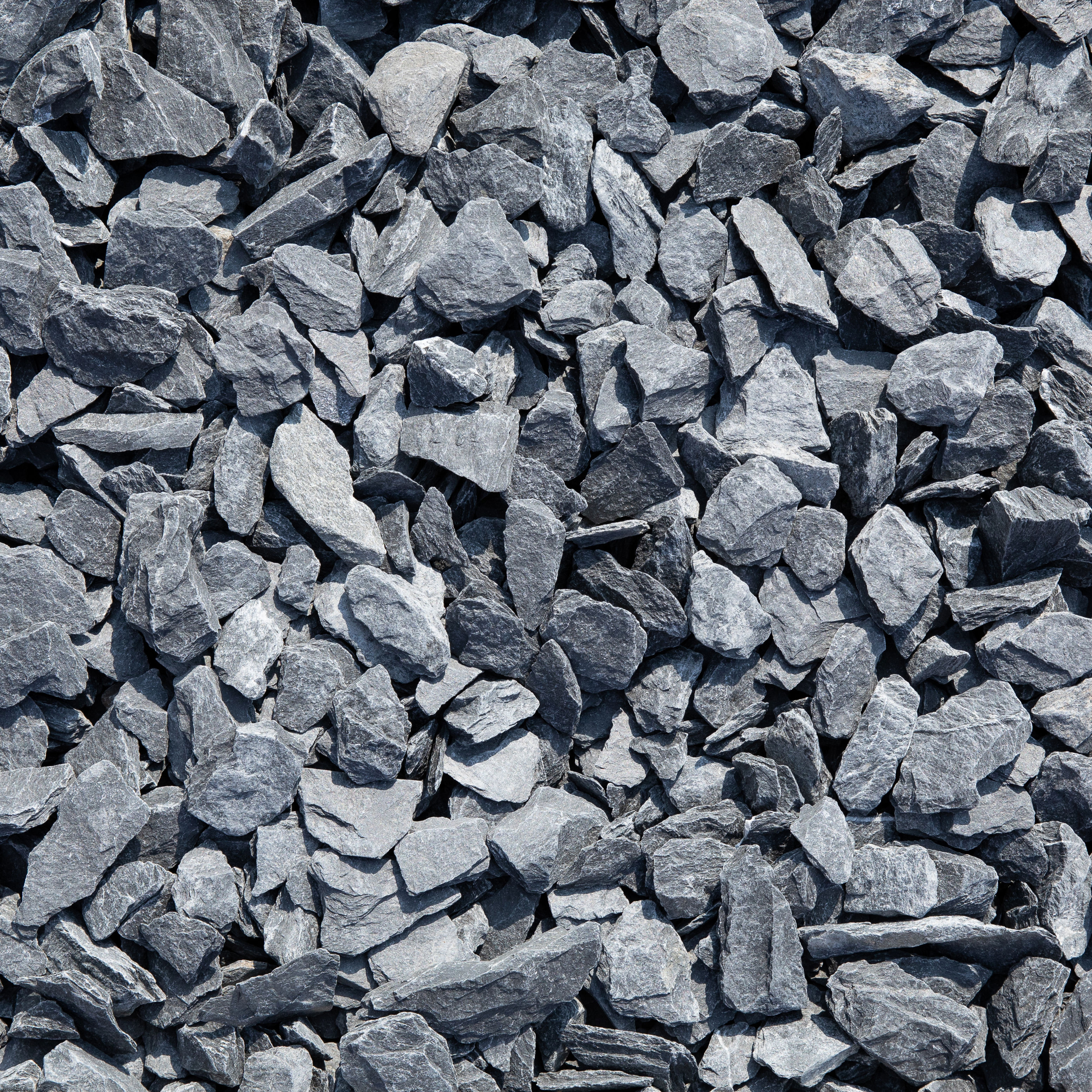 Burlington Aggregates Lakeland Blue Slate Chippings 20mm Approx 850kg Bulk Bag