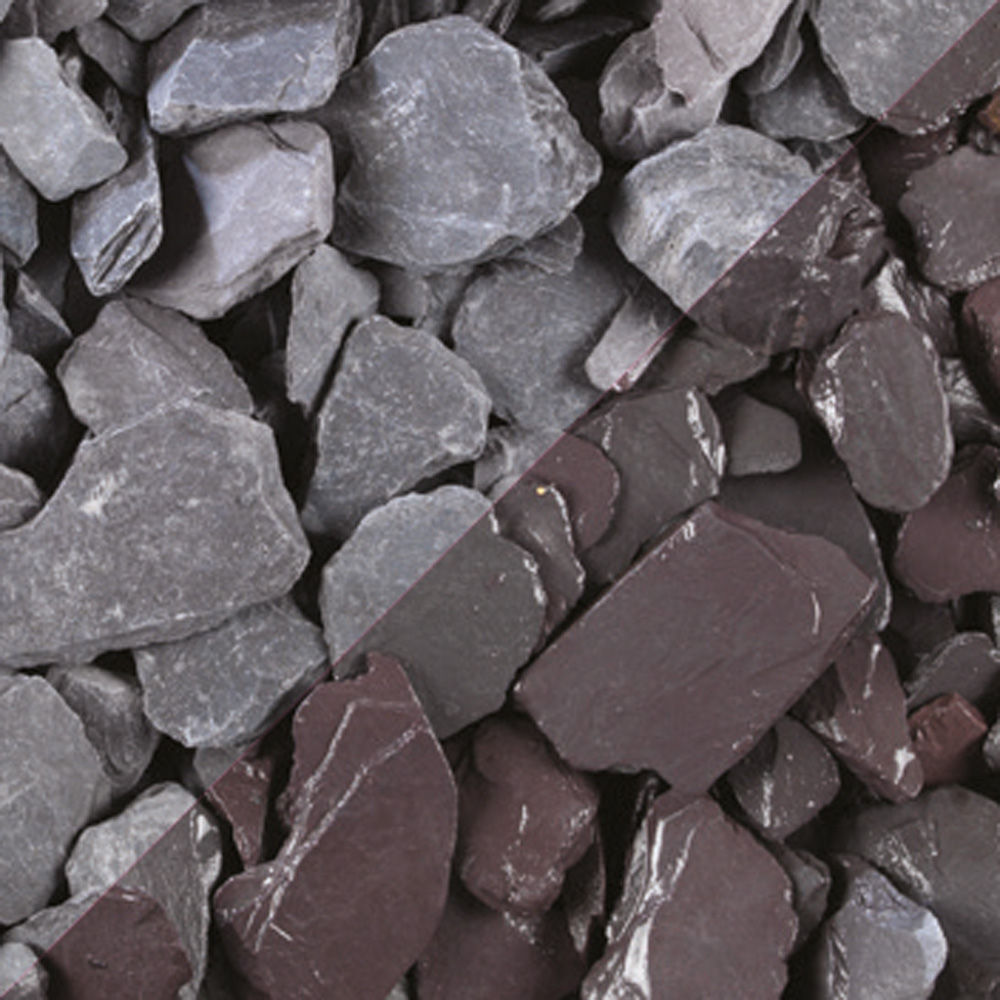 Plum slate chippings 40mm bulk bag online