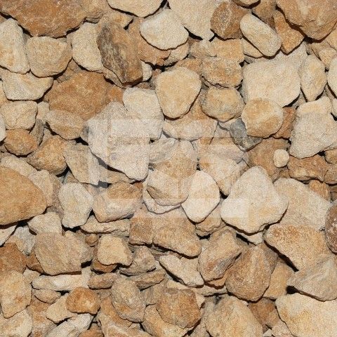 LRS Derbyshire Gold Chippings 10-20mm - 20kg Poly Bag