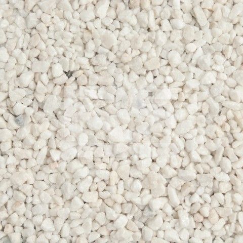 LRS Polar White Dolomite Chippings 8-11mm - 20kg Poly Bag