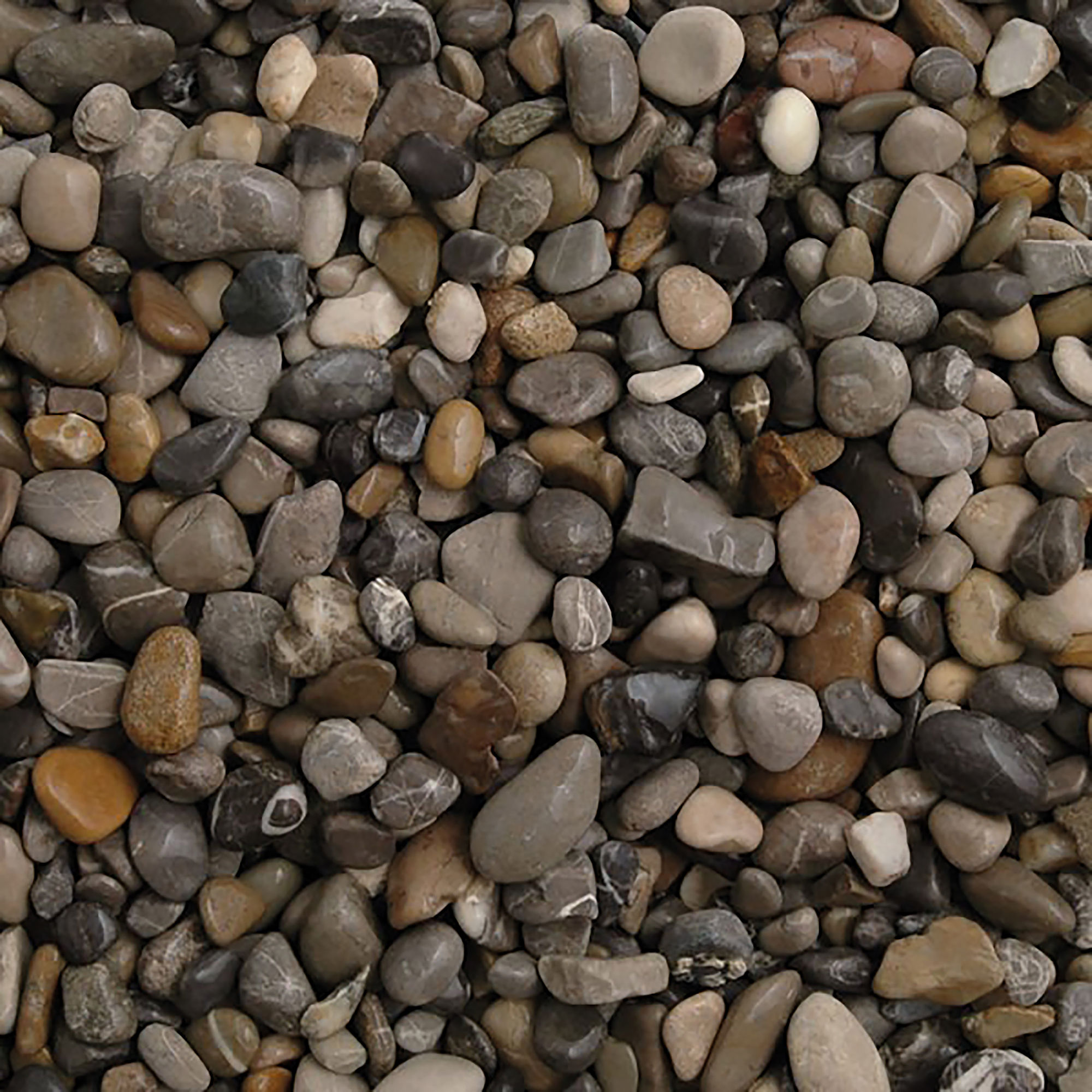 LRS Dove Grey Pebbles 8-16mm 20kg Poly Bag