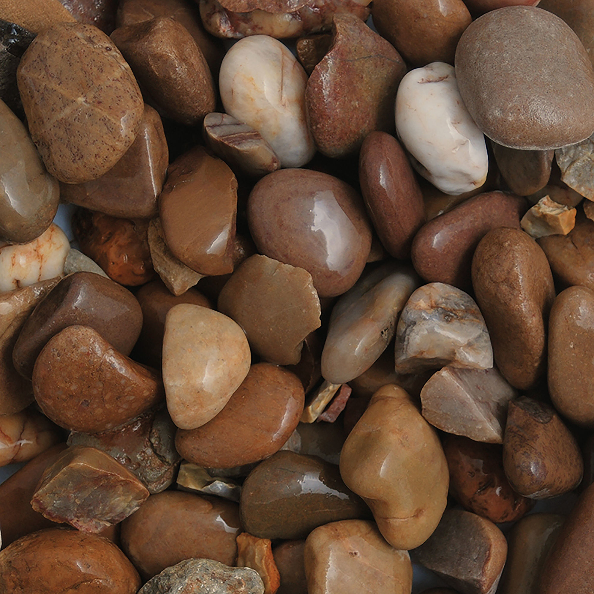 LRS Brown Tweed Pebbles 20-40mm 20kg Poly Bag