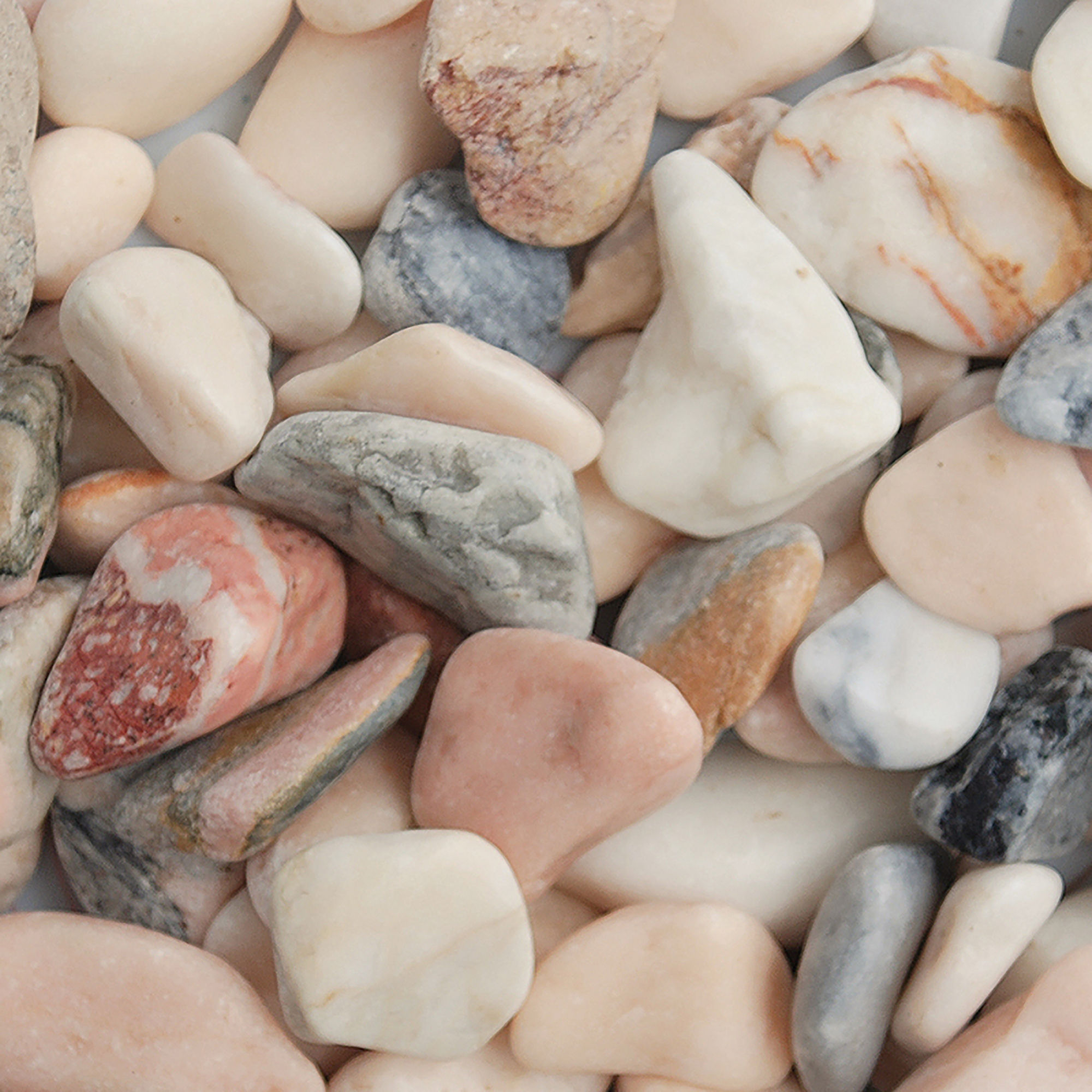 LRS Flamingo Marble Pebbles 20-50mm 20kg Poly Bag