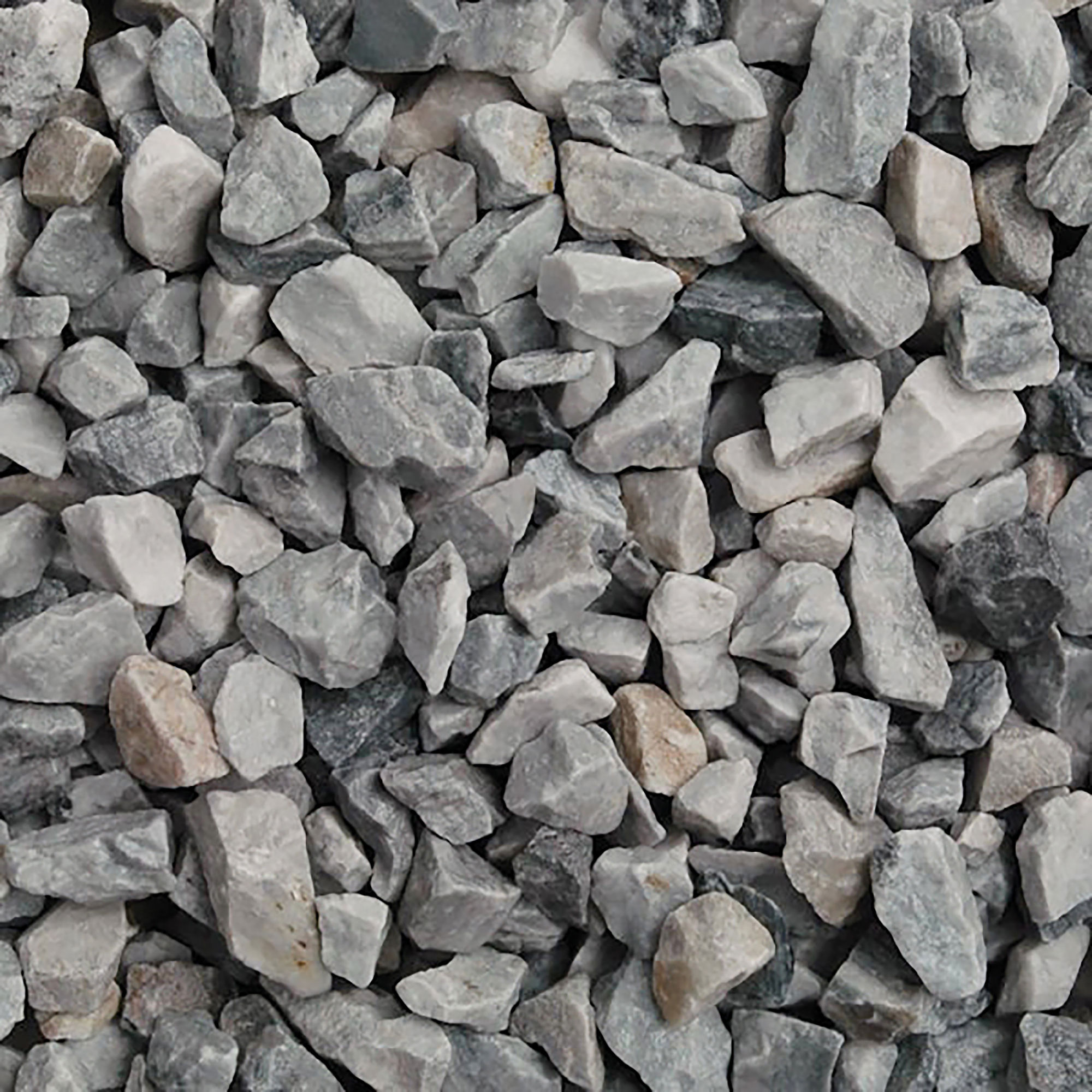 LRS Ice Blue Marble Chippings 20mm 20kg Poly Bag