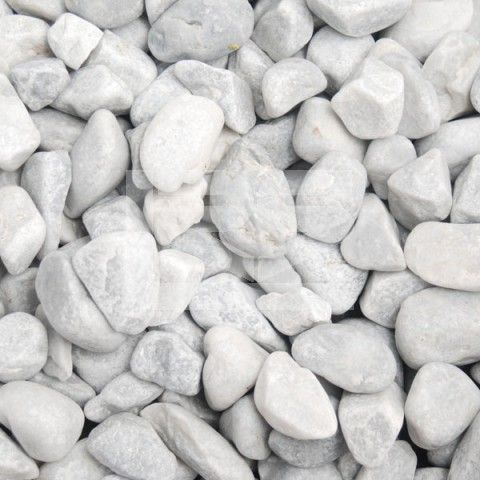 LRS Poly Bag Ice Blue Pebbles 20-40mm