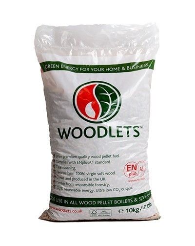 Woodlets Wood Pellets 10kg Bag