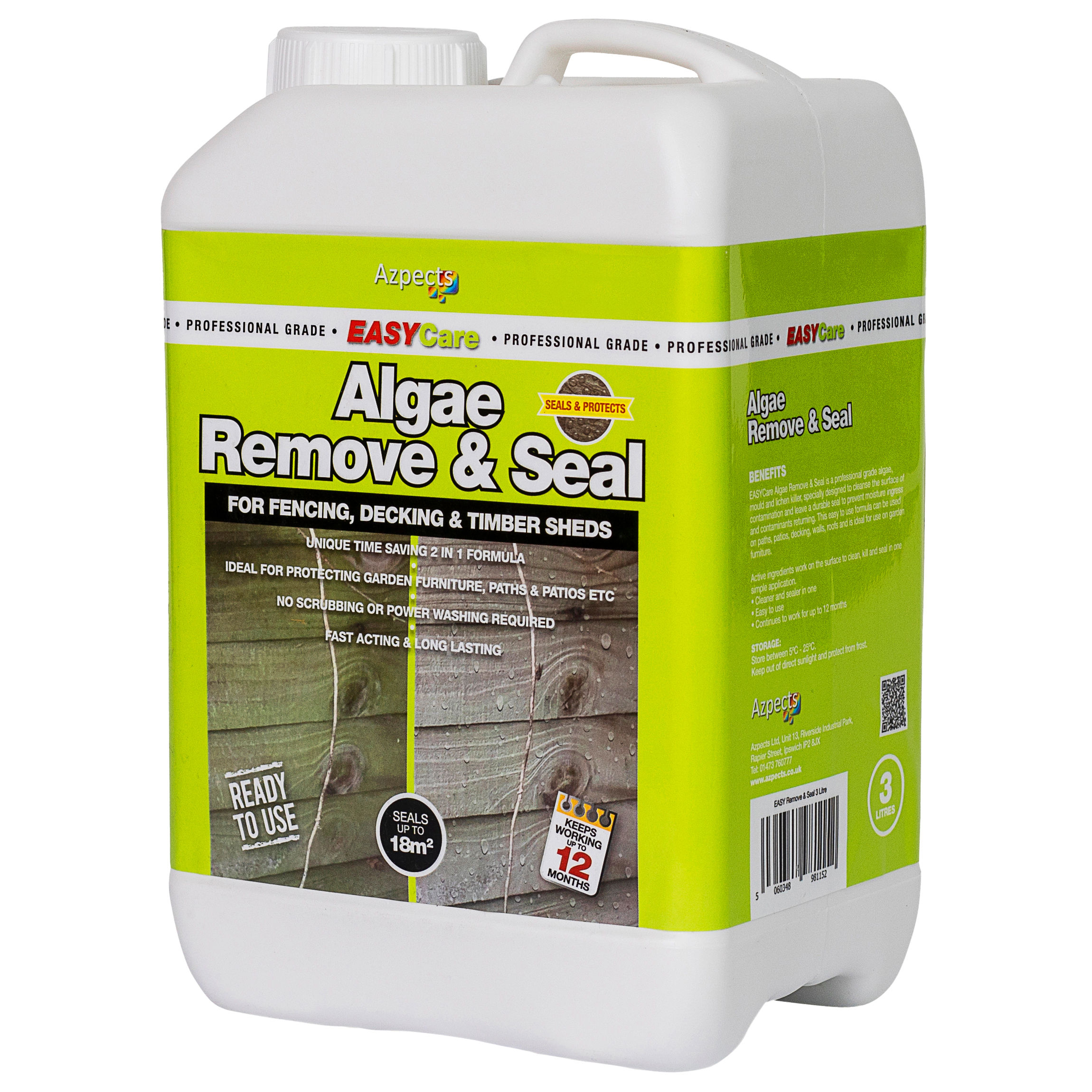 Azpects EasyCare Algae Remove and Seal 3L