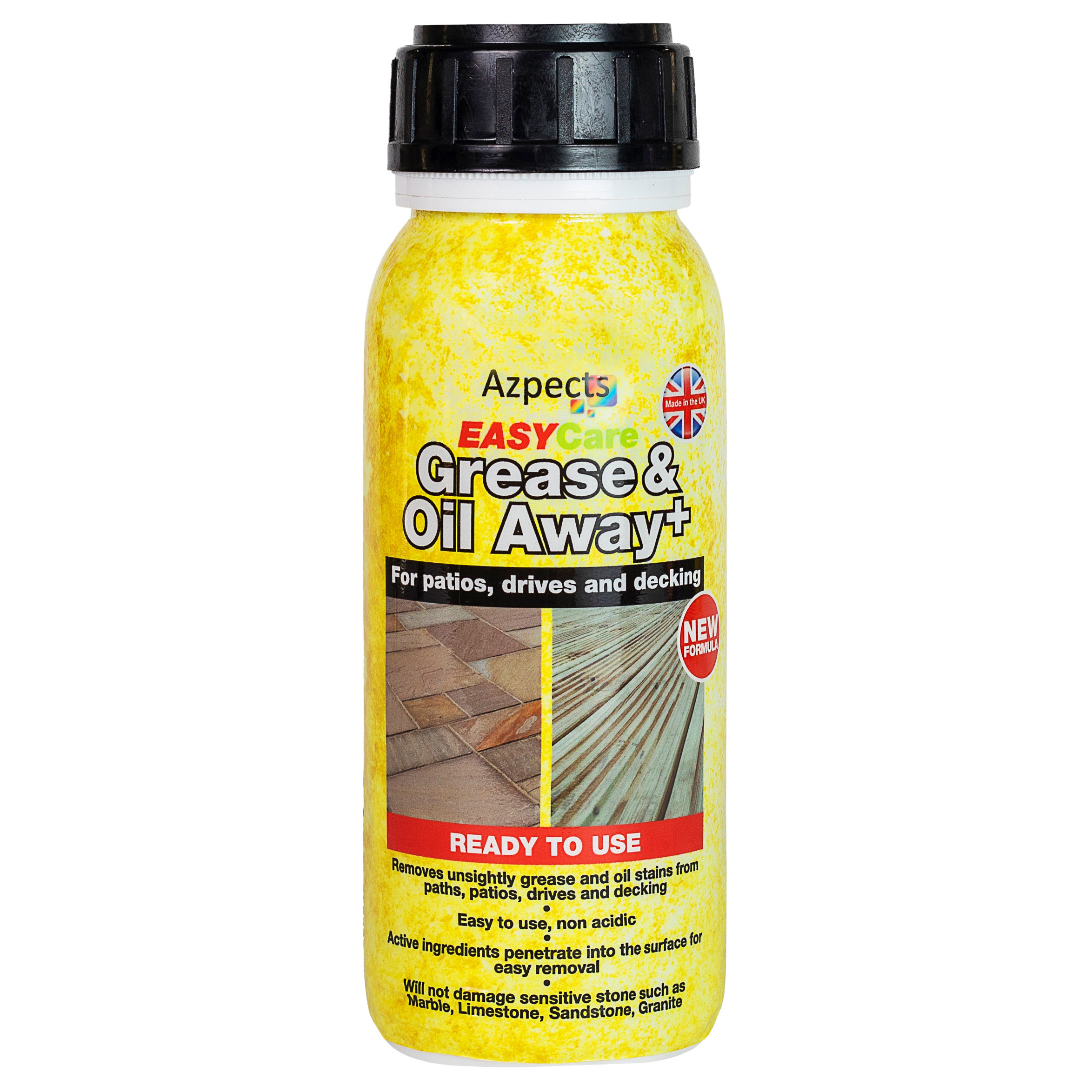 Azpects EasyCare Grease and Oil Away+ Patio and Decking Cleaner 500ml