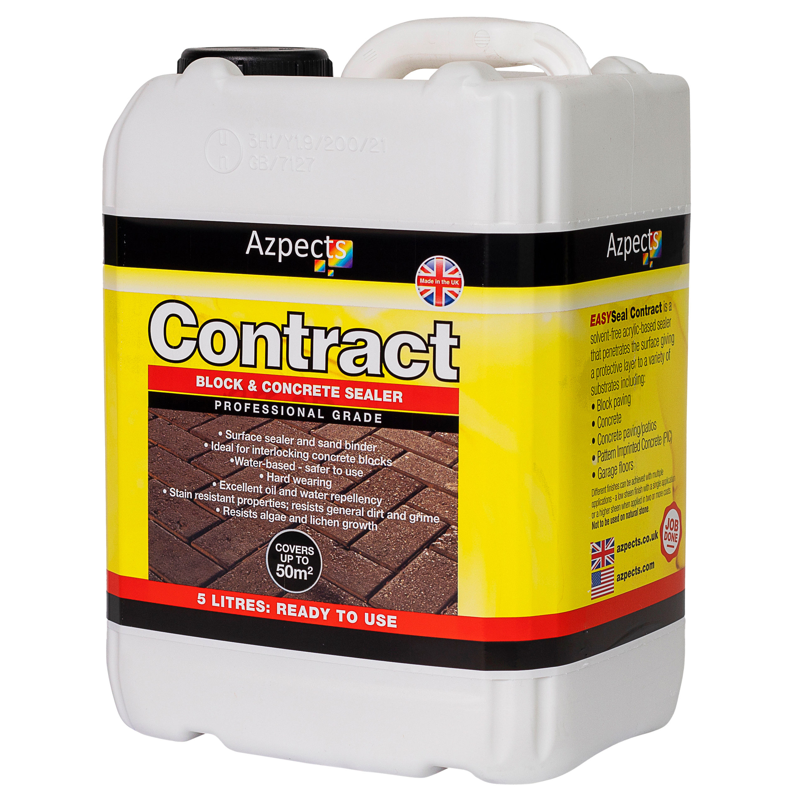 Azpects EasySeal Contract Block and Concrete Sealer 5L