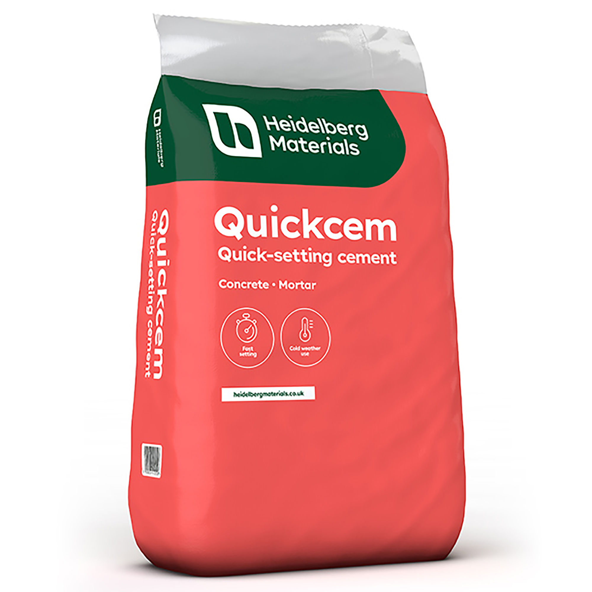 Heidelberg Quickcem Fast Set Cement 25kg Bag