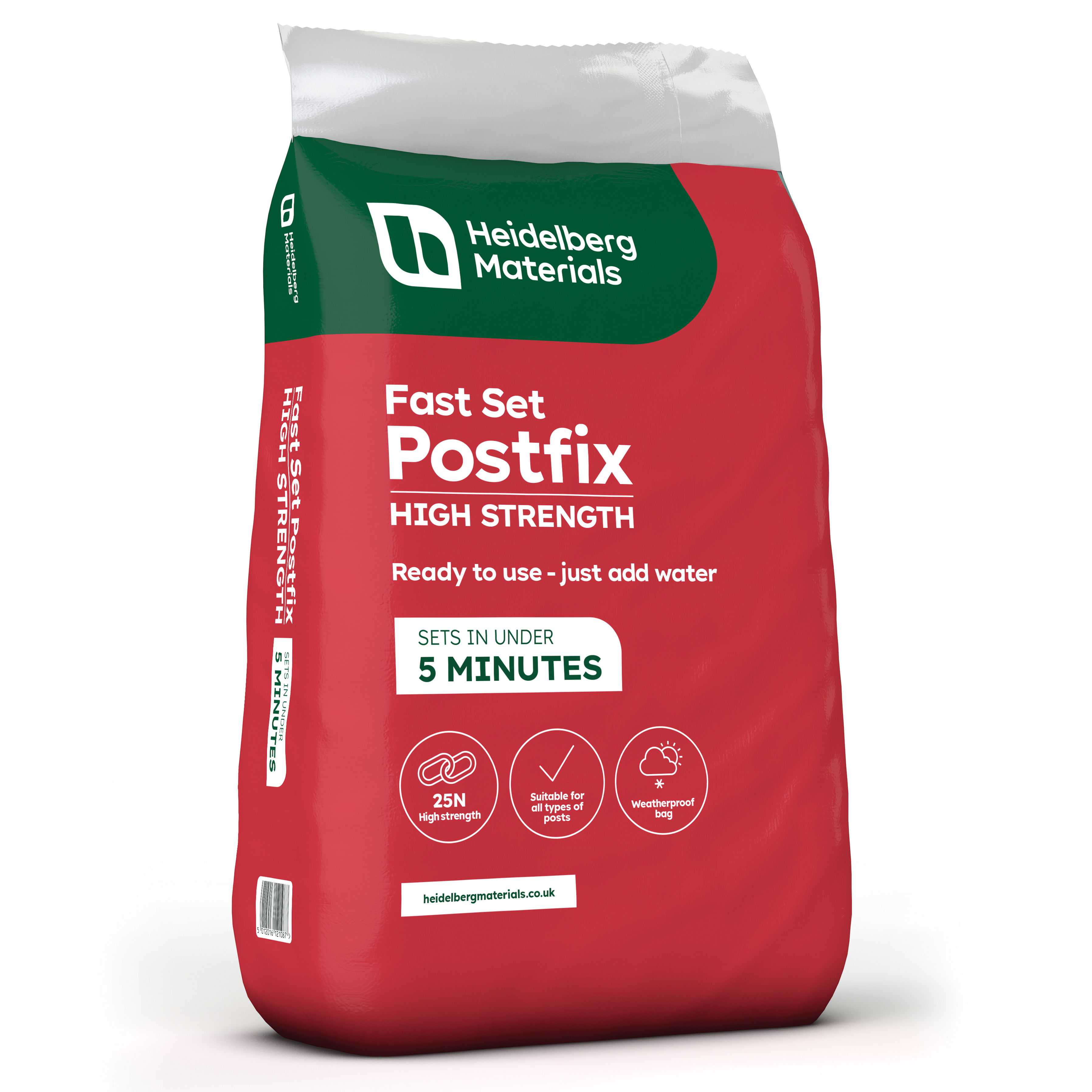 Heidelberg Fast Set Postfix 20kg Bag