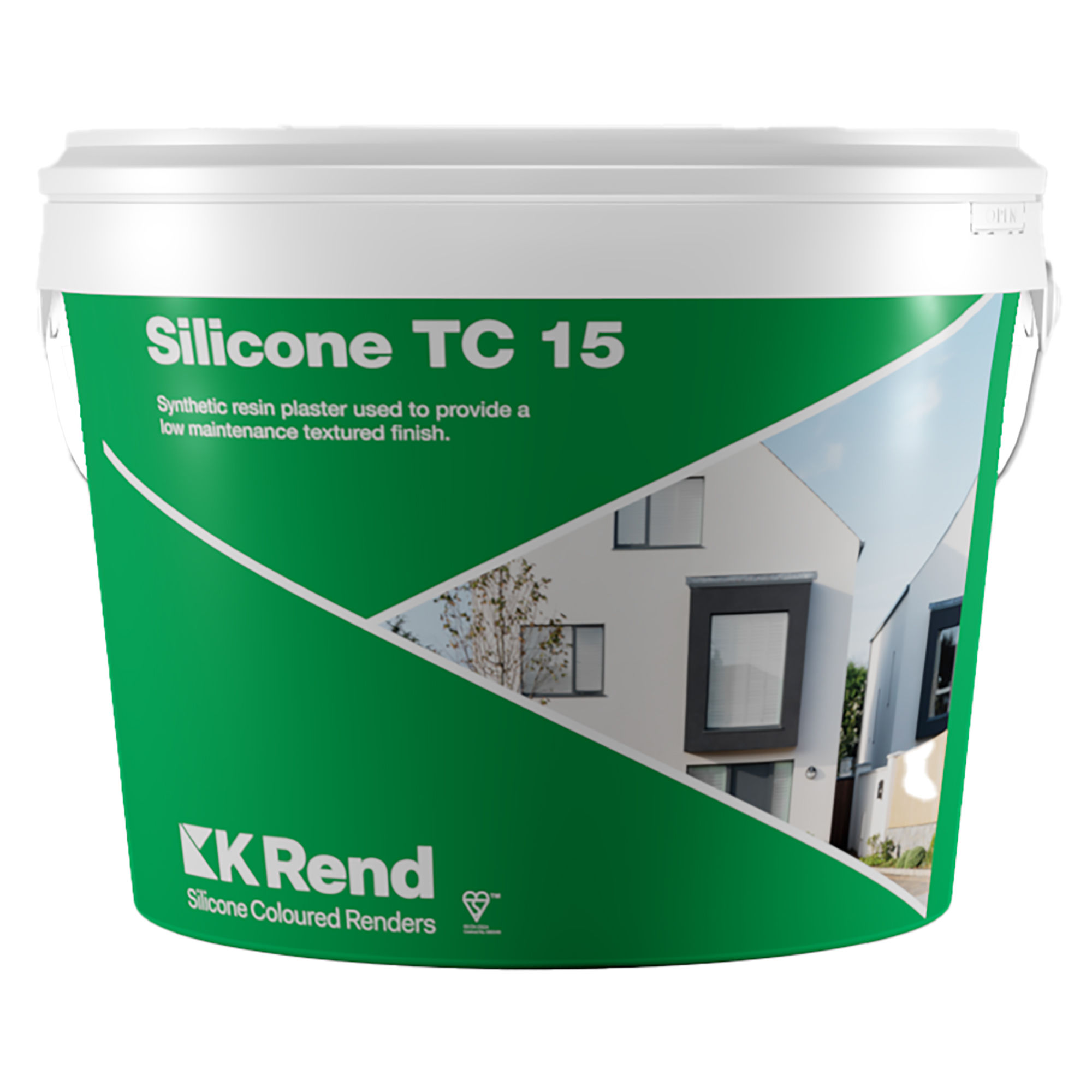 K Rend Silicone TC15 Top Coat Render Causeway 25kg