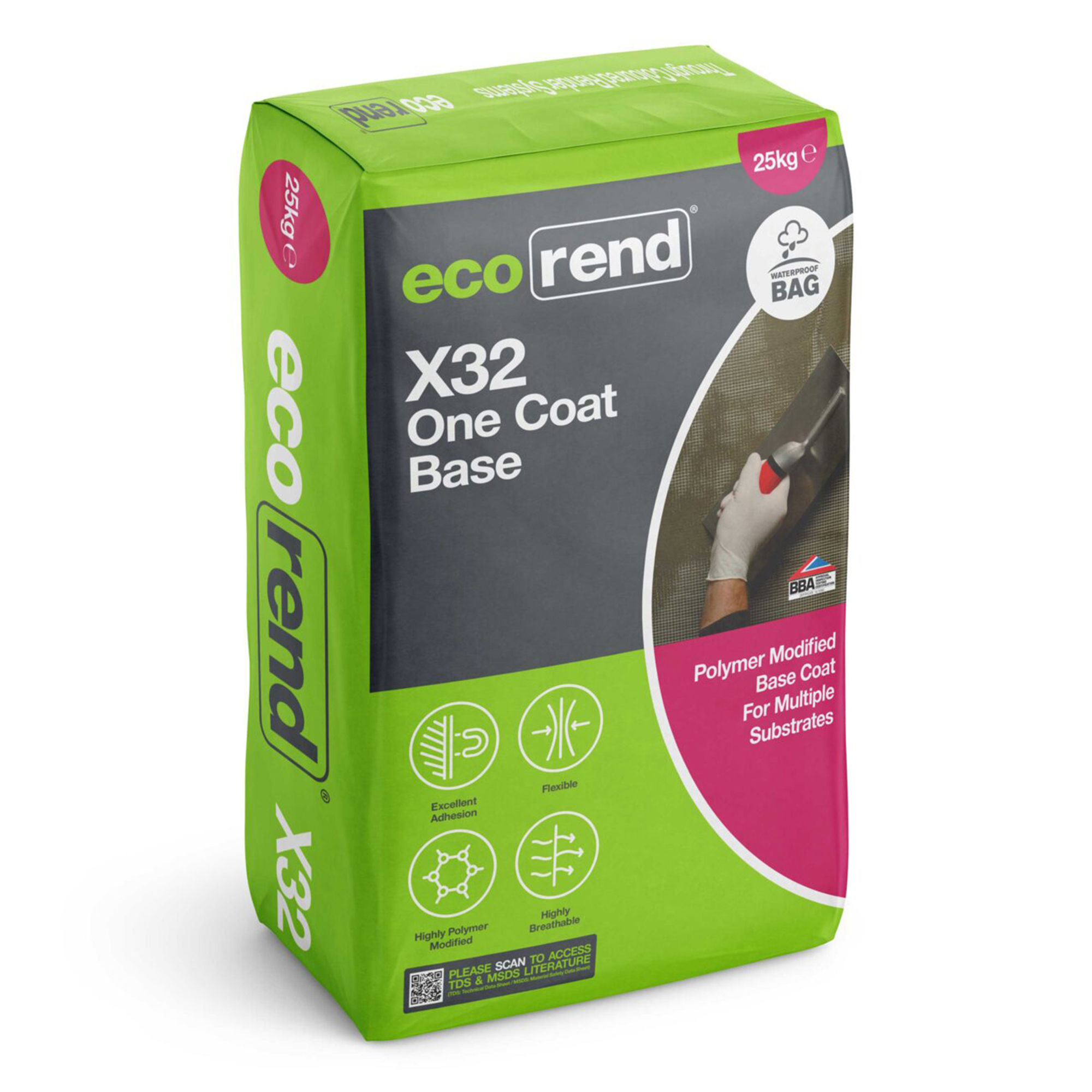 Ecorend X32 One Coat Basecoat 25kg