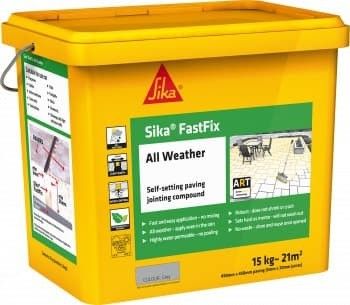 Sika All Weather FastFix Jointing Compound 14kg Grey - SKFFIXGY14