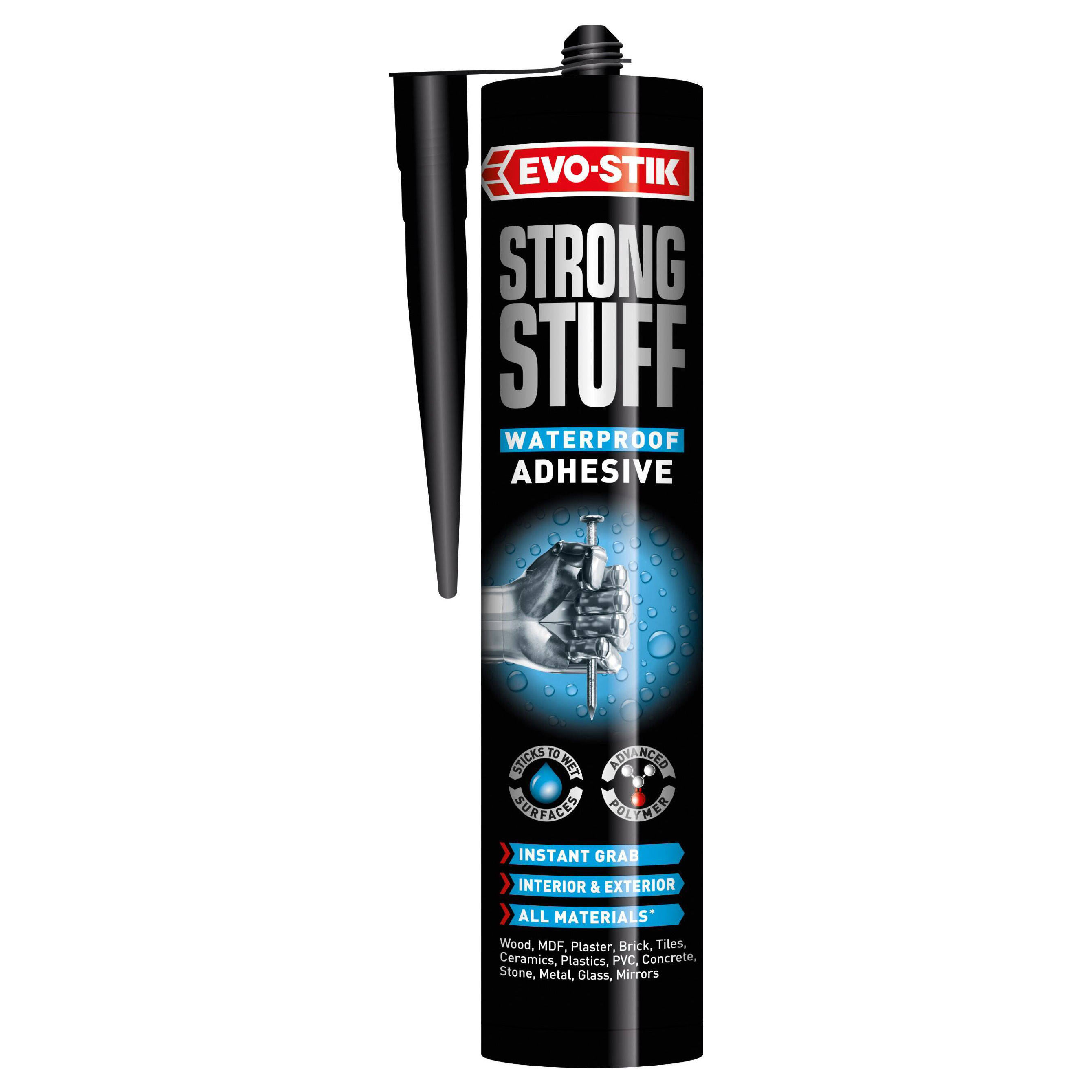 Evostik Strong Stuff Waterproof Adhesive White 290ml