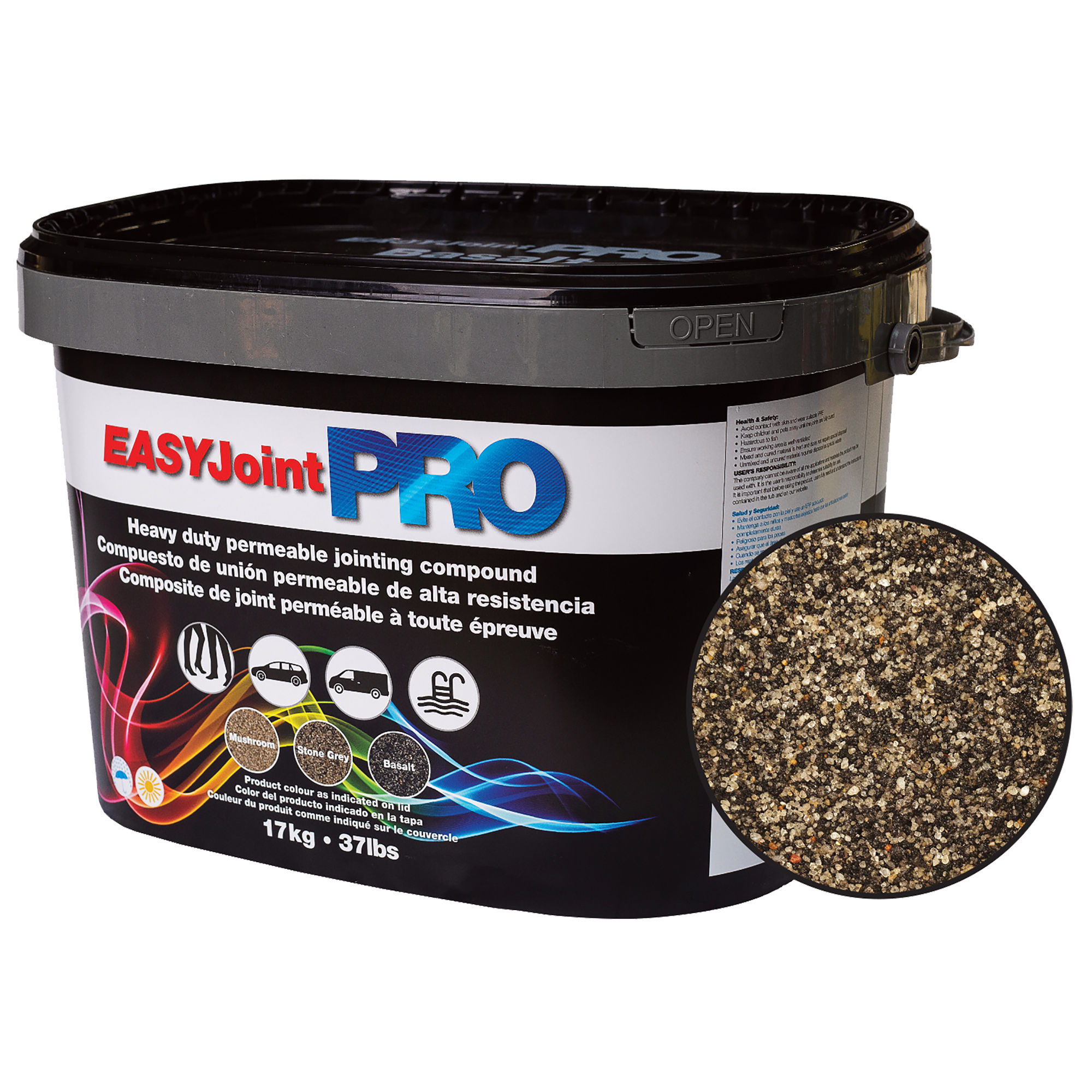 Azpects EasyJoint Pro Jointing Compound Basalt/Anthracite 17kg