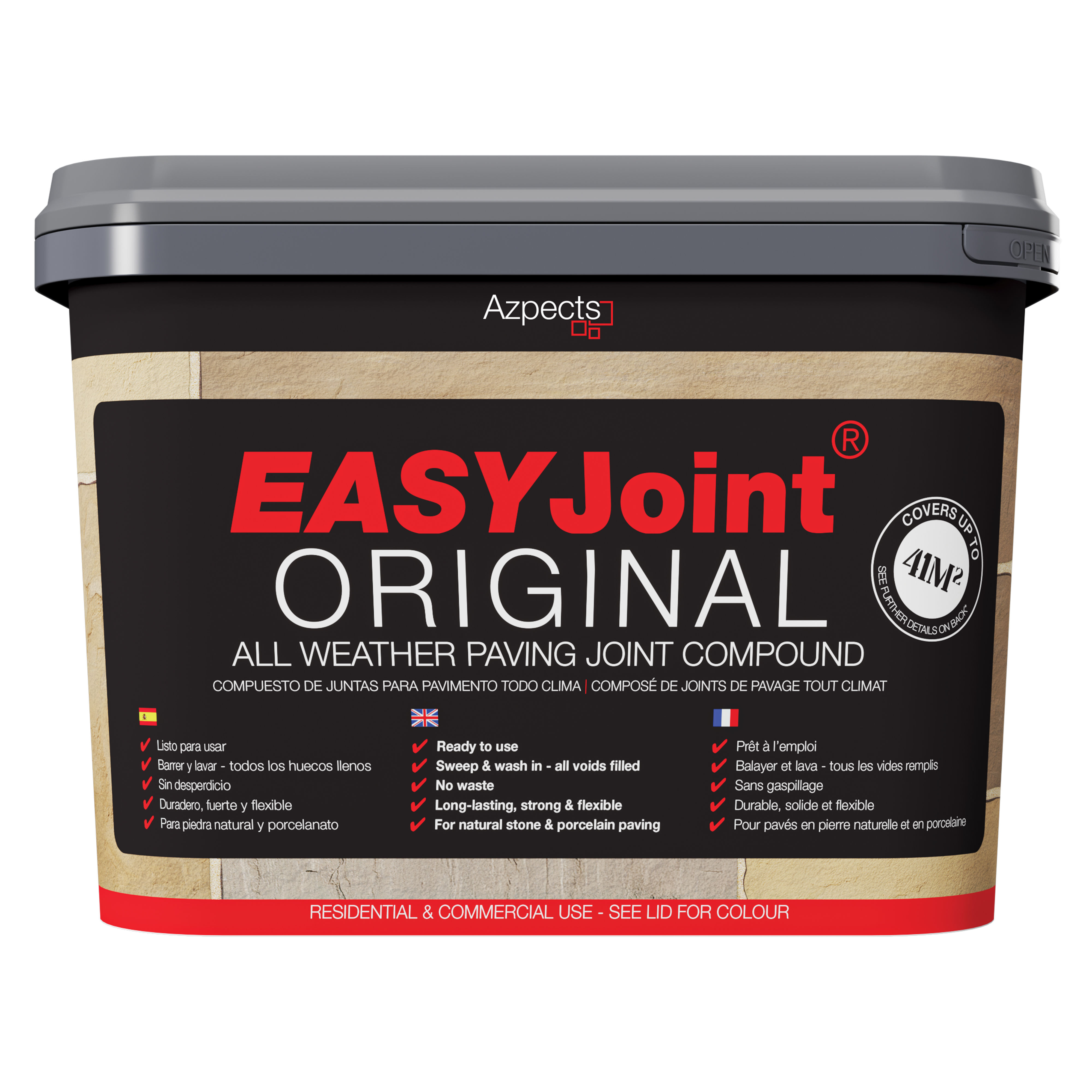 Azpects EasyJoint Paving Jointing Compound Mushroom 12.5kg