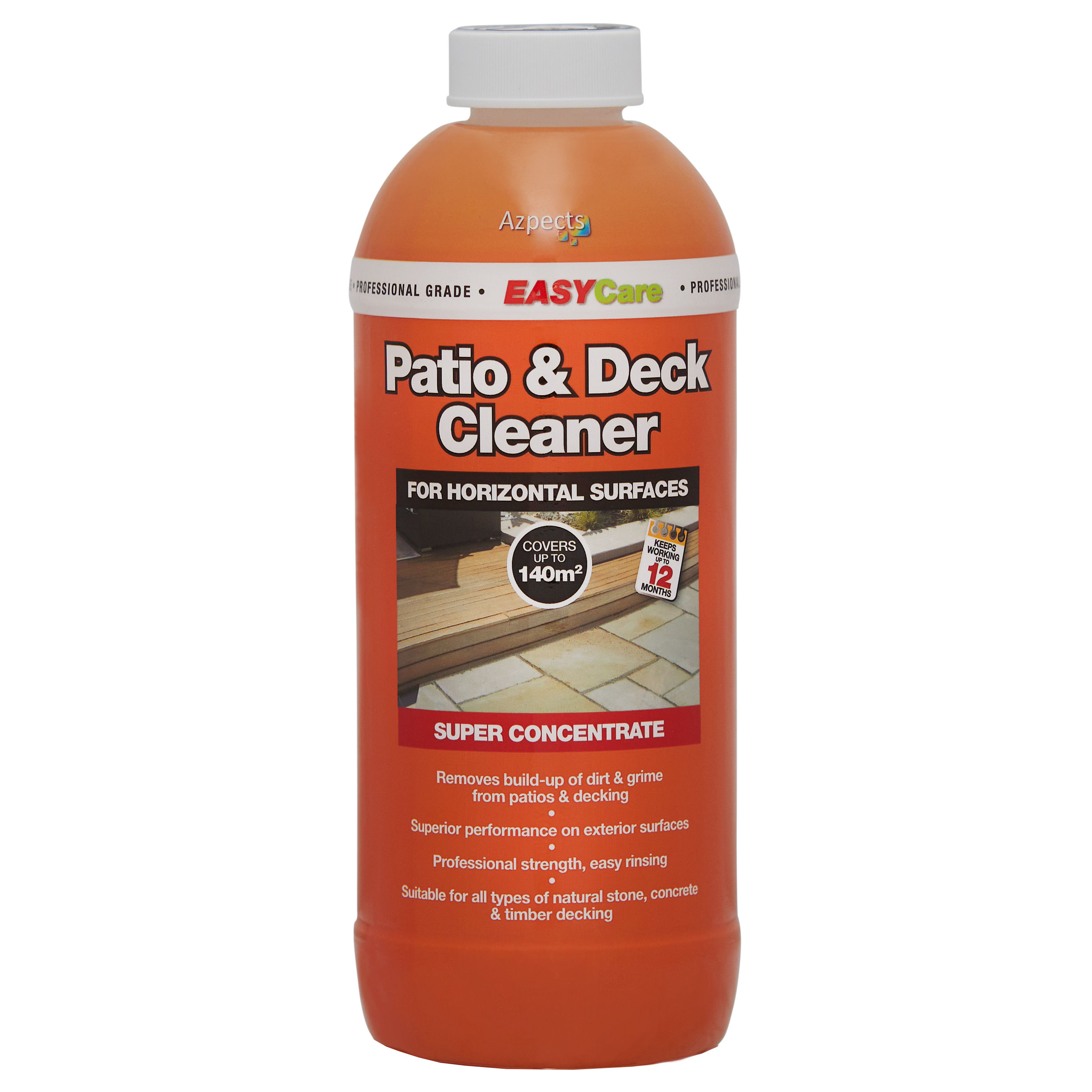 Azpects EasyCare Patio and Deck Cleaner Super Concentrate 1L