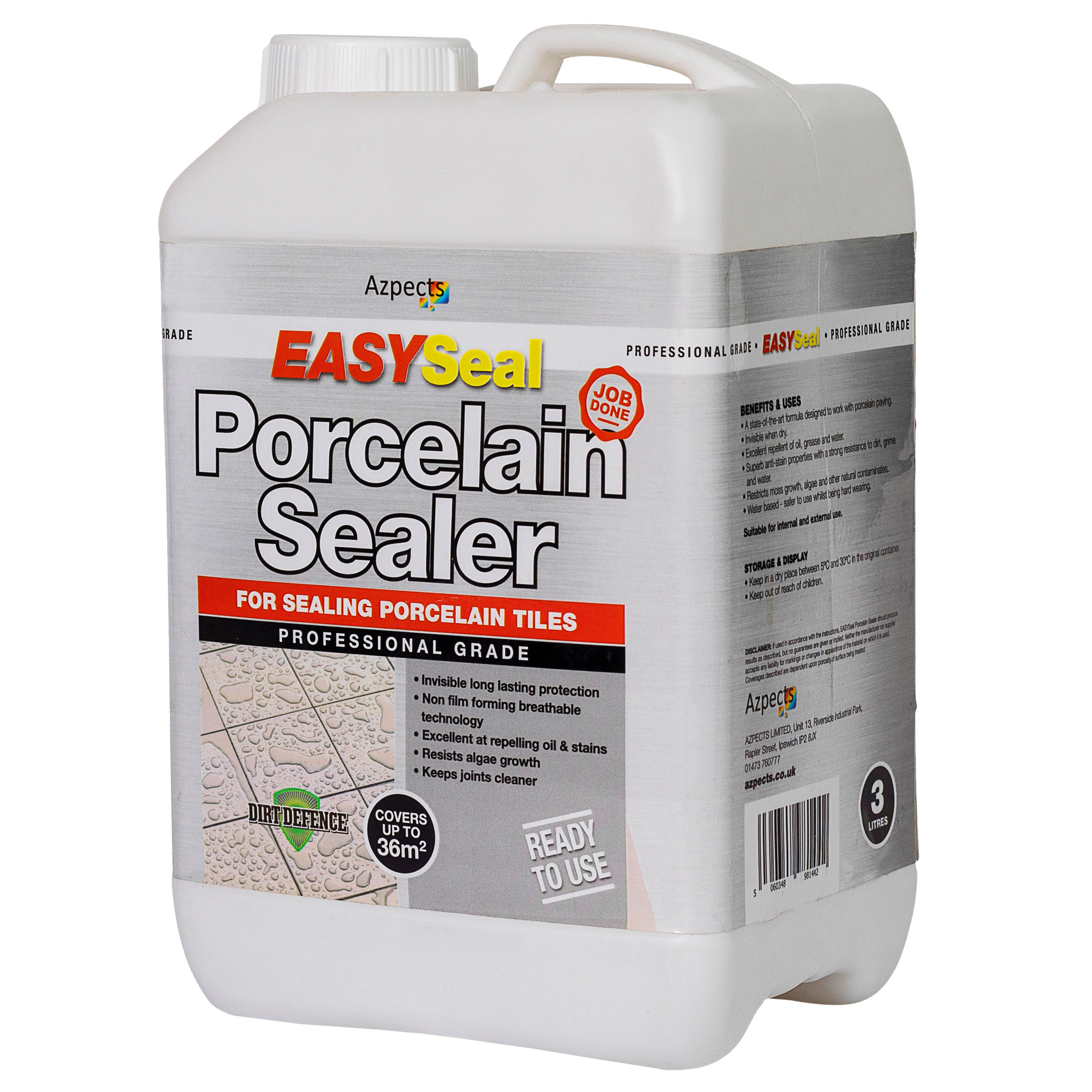 Azpects EasySeal Porcelain Tile Sealer 3L