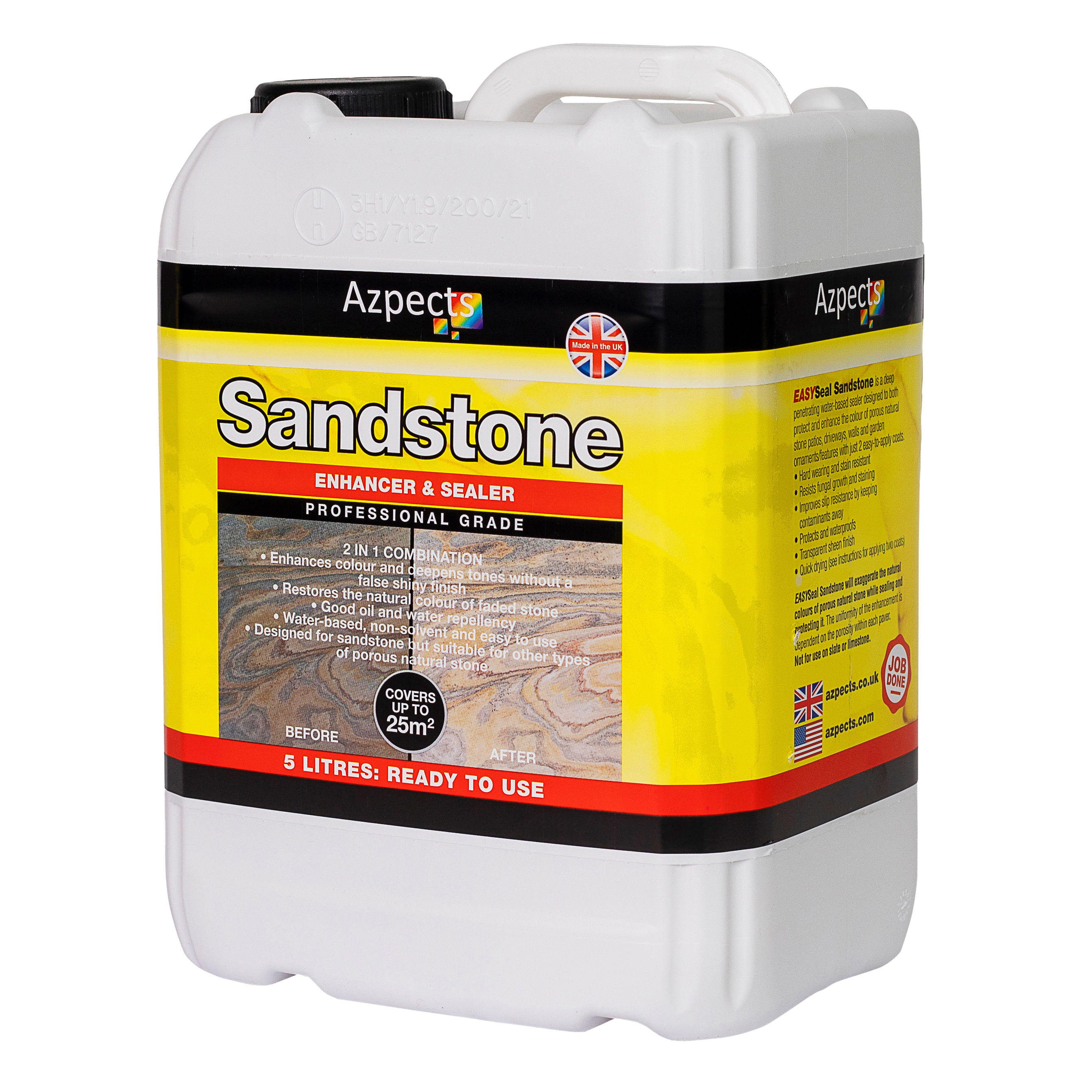 Azpects EasySeal Sandstone Sealer and Enhancer 5L - 2535