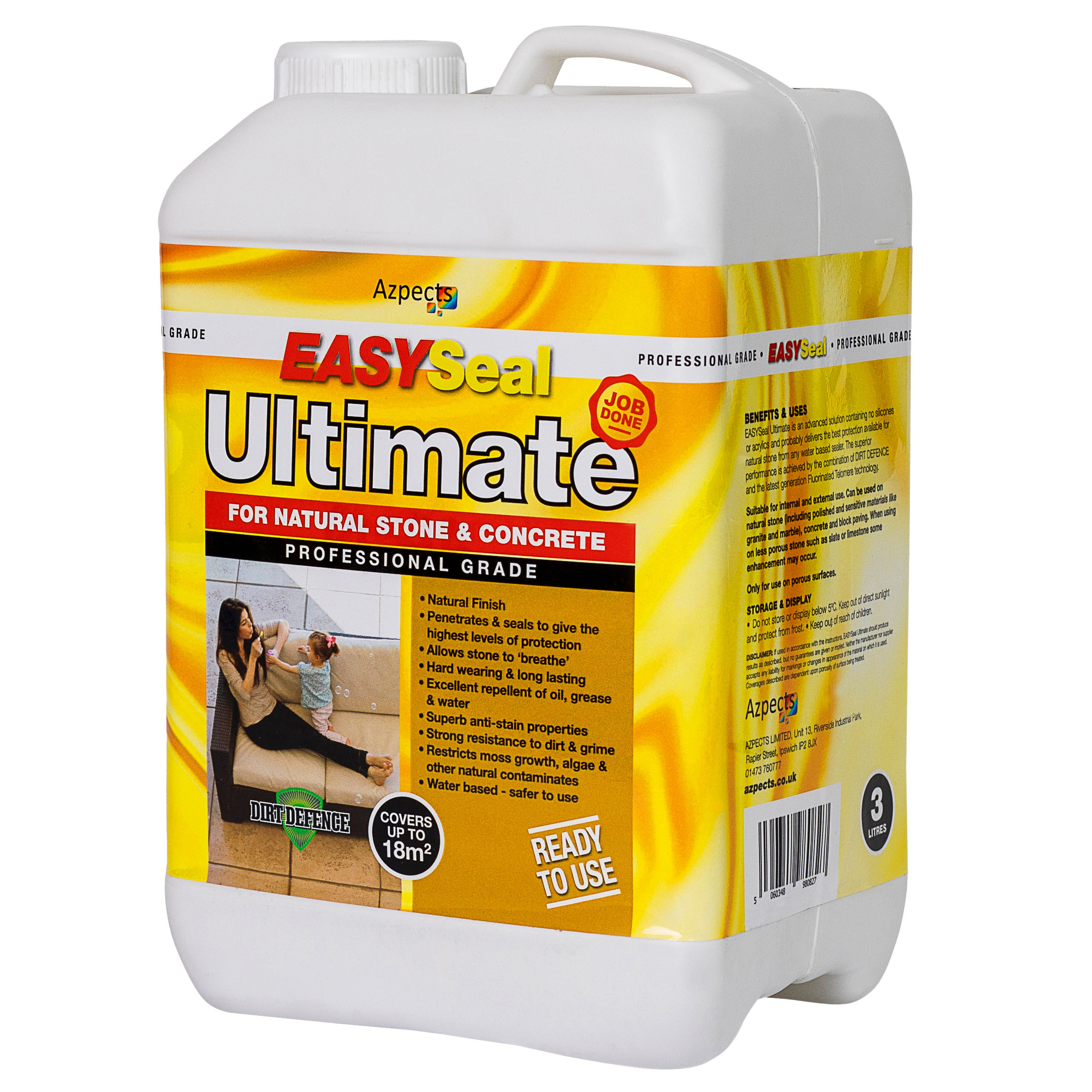 Azpects EasySeal Ultimate Paving Sealer 3L