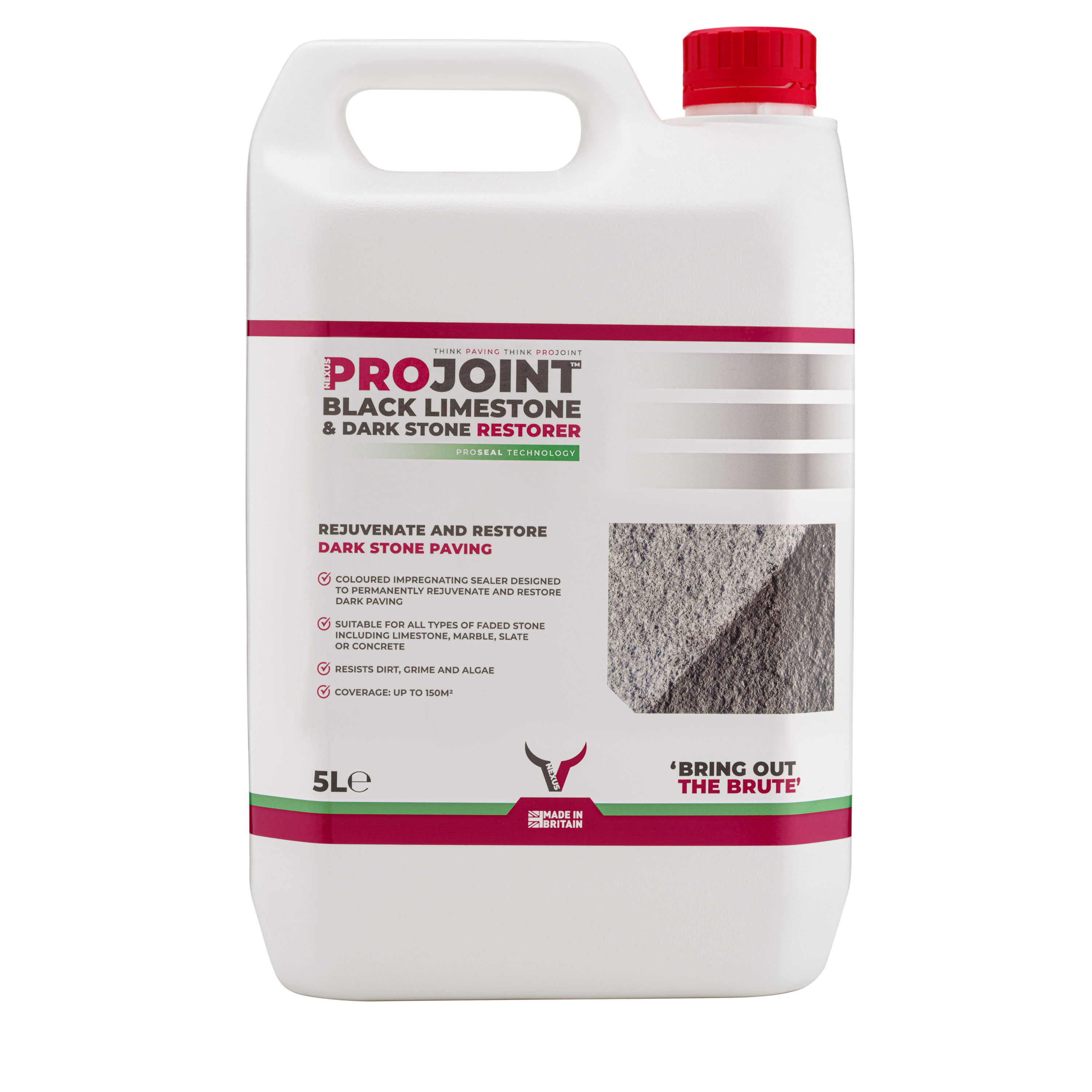 Nexus Black Limestone Sealer and Restorer 5L
