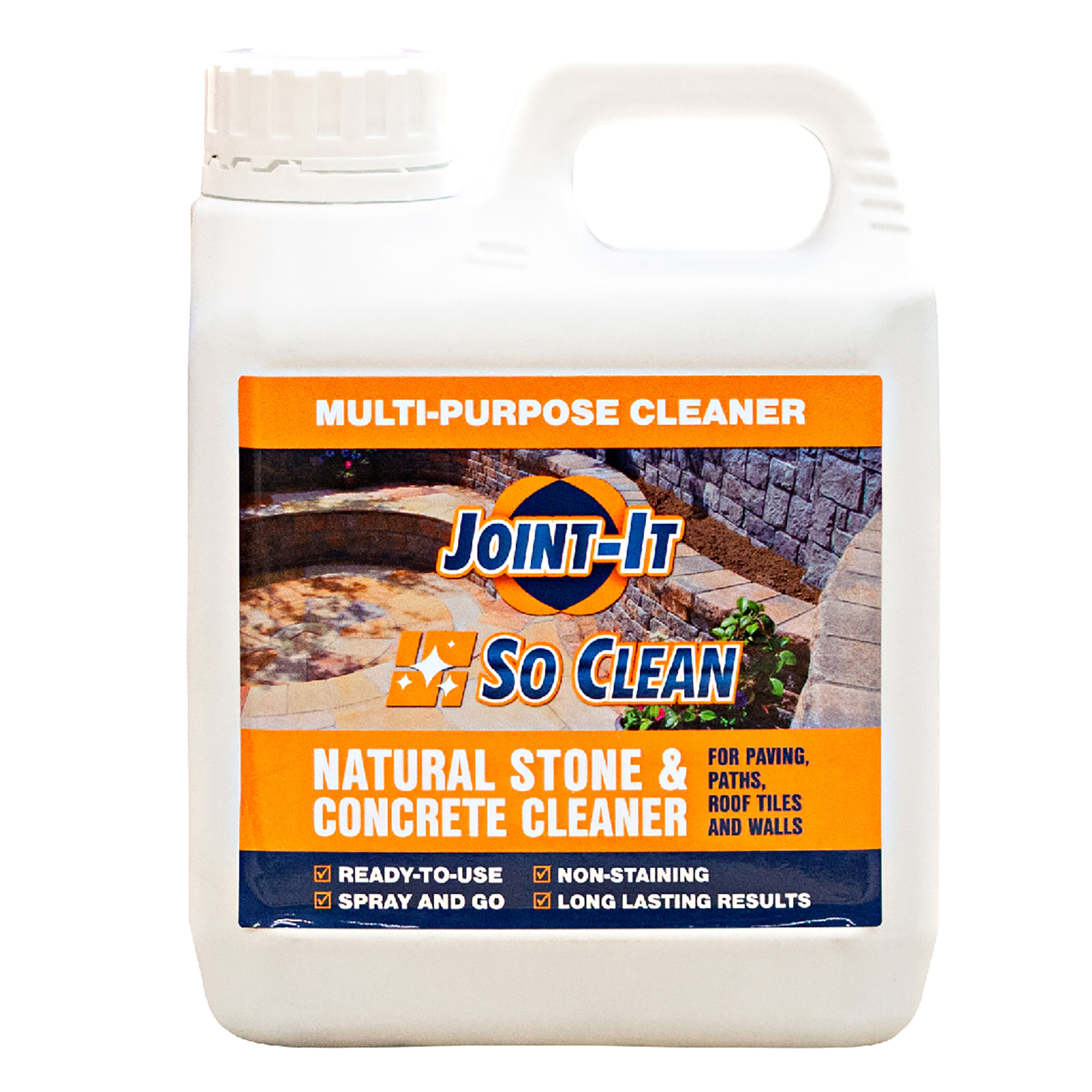 Joint-It So Clean Paving, Patio and Concrete Cleaner 1L
