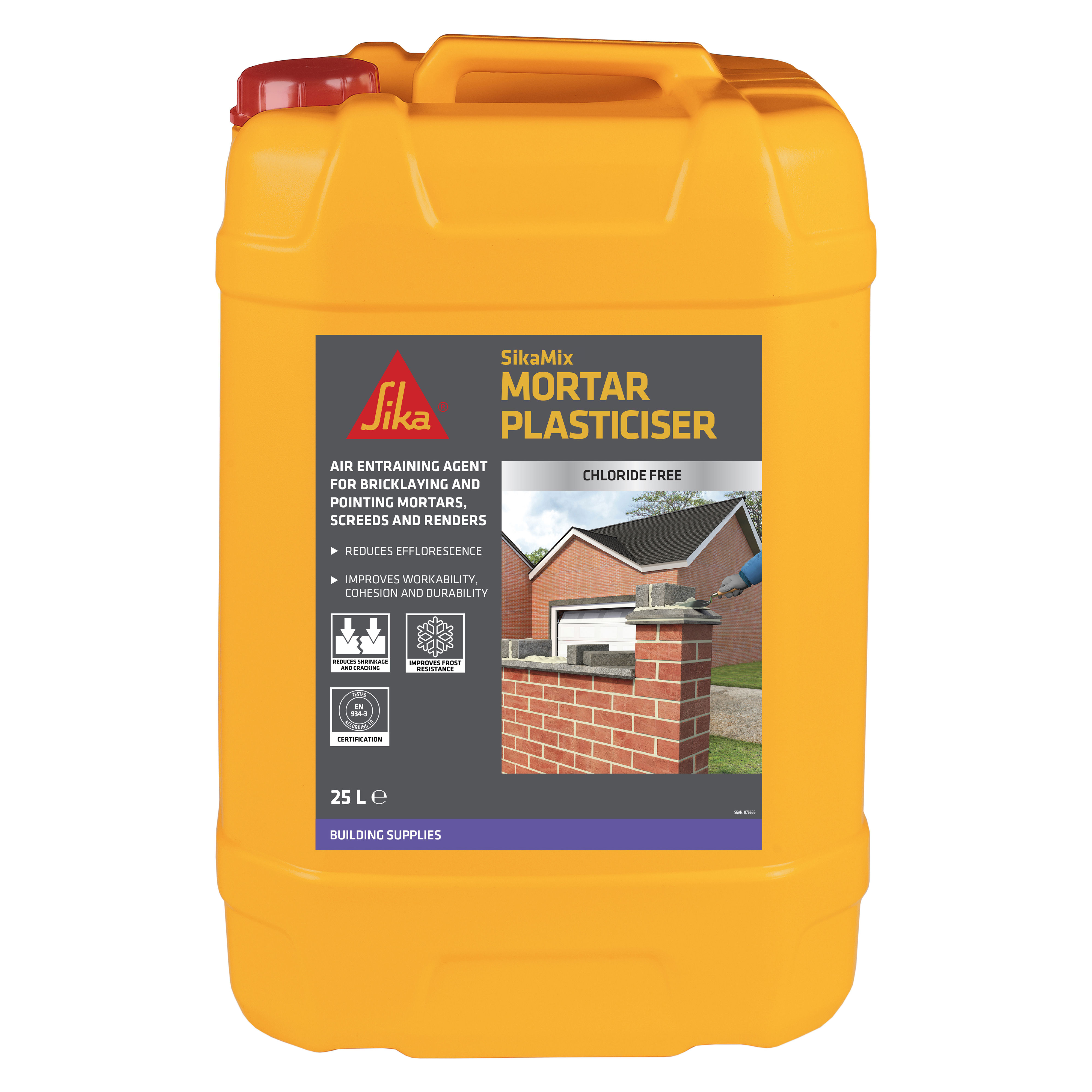 Sika SikaMix Mortar Plasticiser 25L