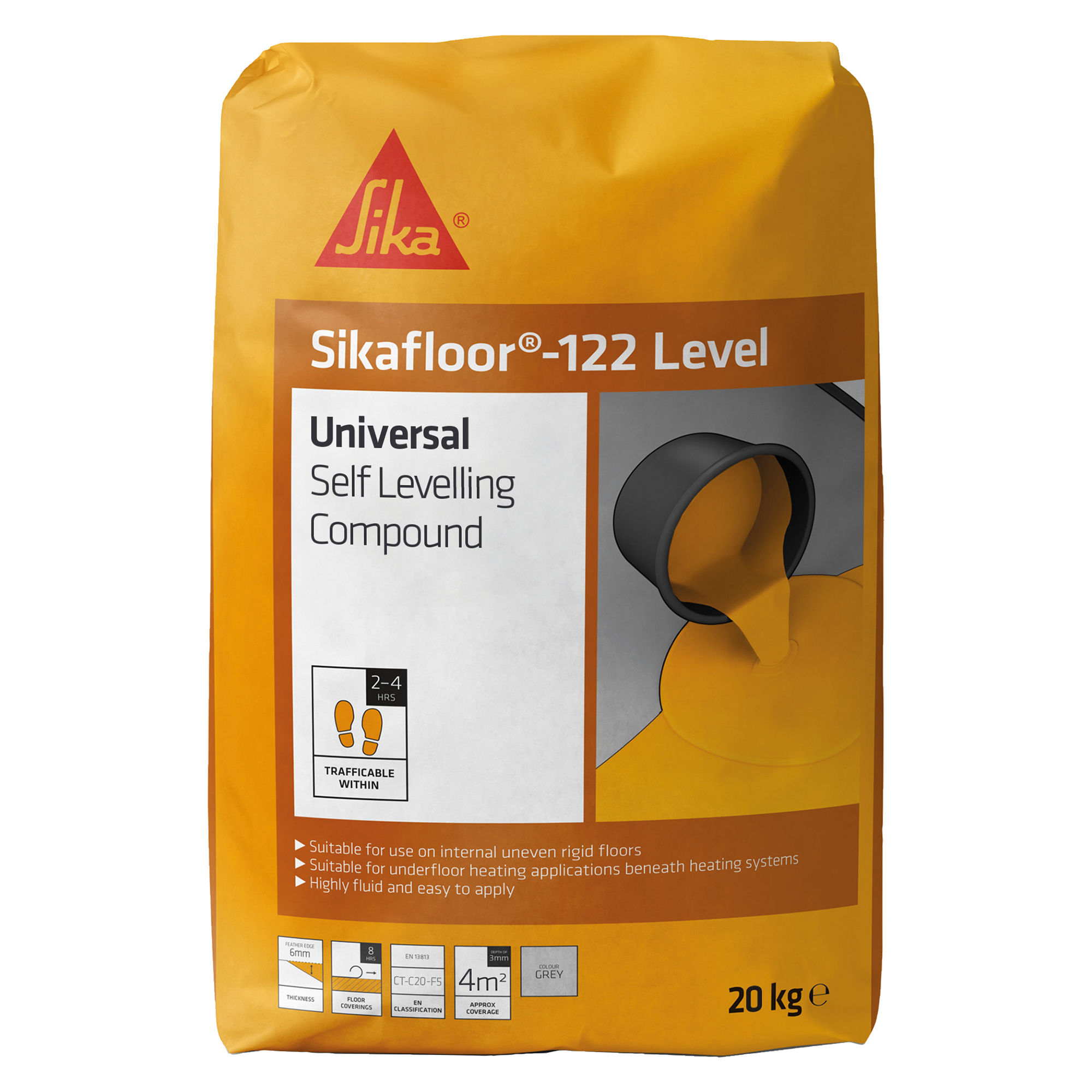 Sika Sikafloor 122 Level Universal Floor Self-Levelling Compound 20kg