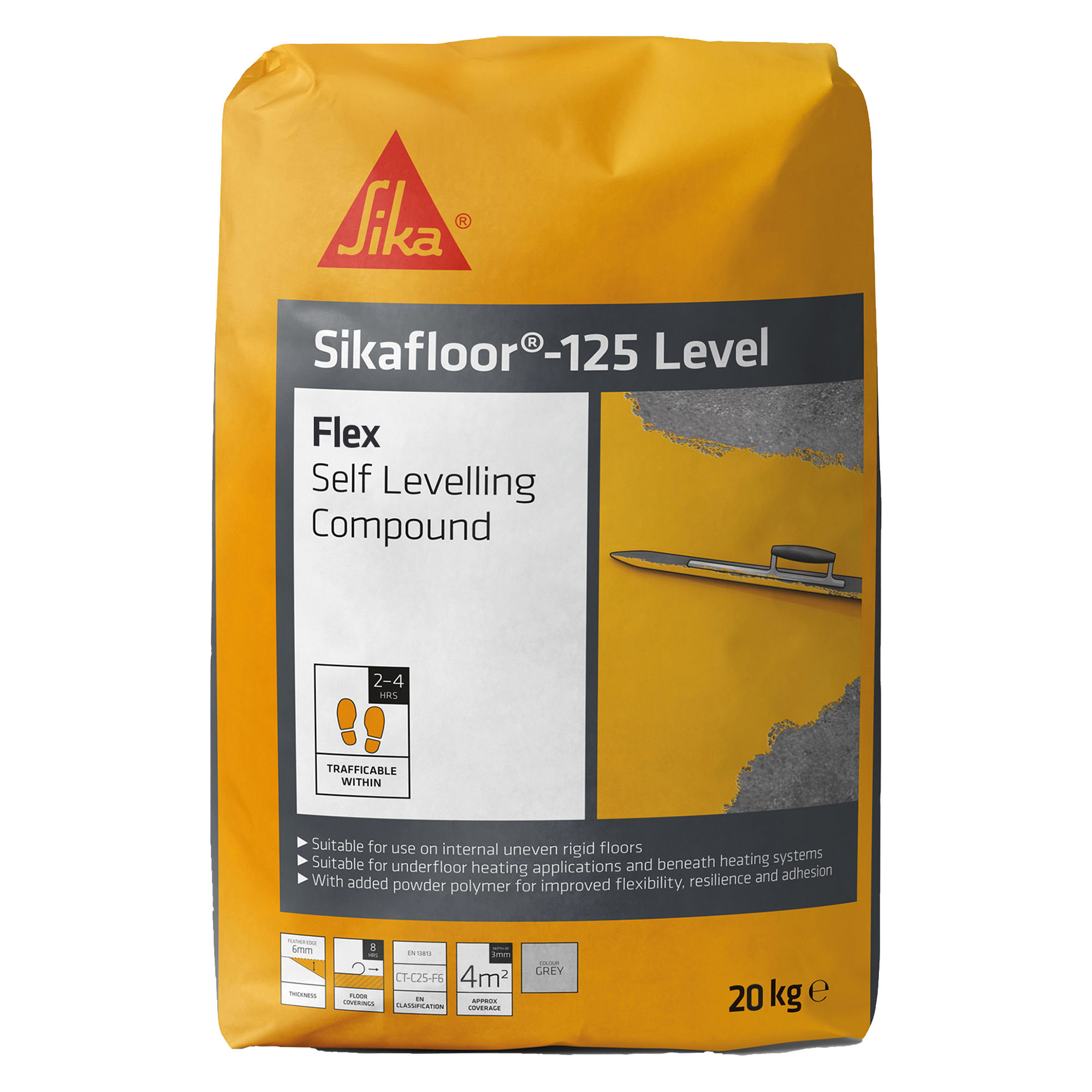 Sika Sikafloor 125 Level Flex Floor Self-Levelling Compound 20kg