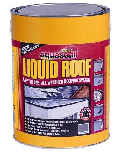 Everbuild Aquaseal Liquid Roof Slate Grey 7kg