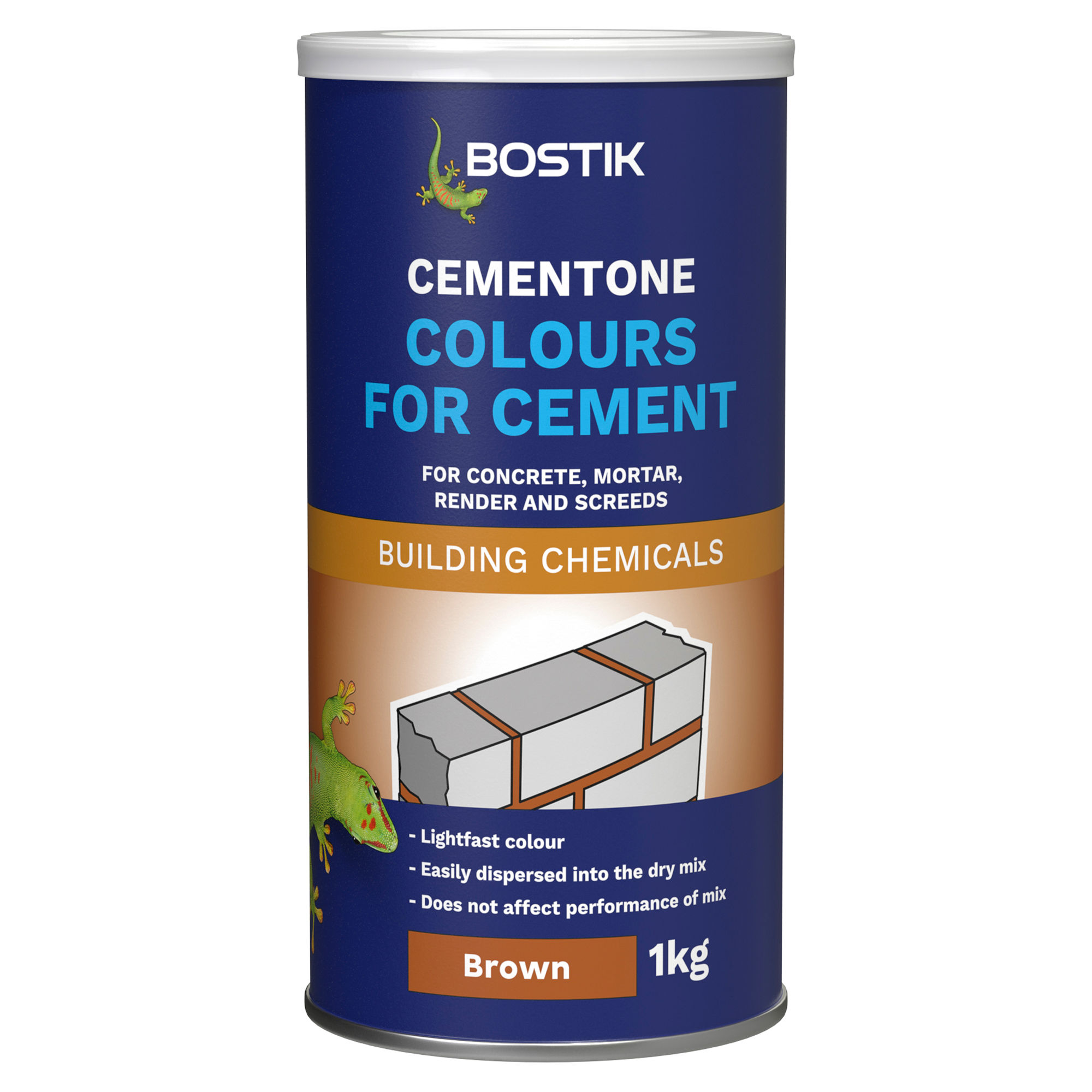 Bostik Cementone Colours for Cement Brown 1kg