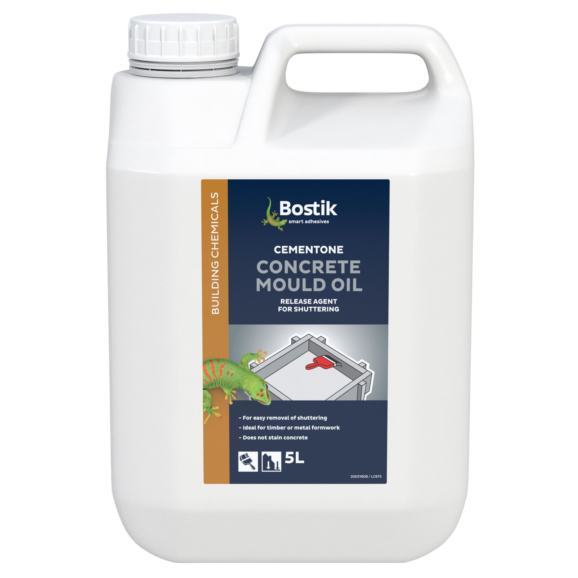 Bostik Cementone Concrete Mould Oil for Shuttering 5L