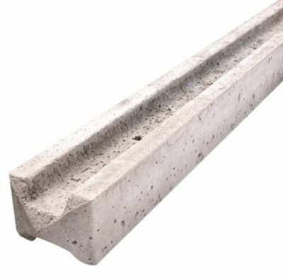 Concrete Slotted Intermediate Fence Post (Wetcast) 100mm x 100mm 2.66m