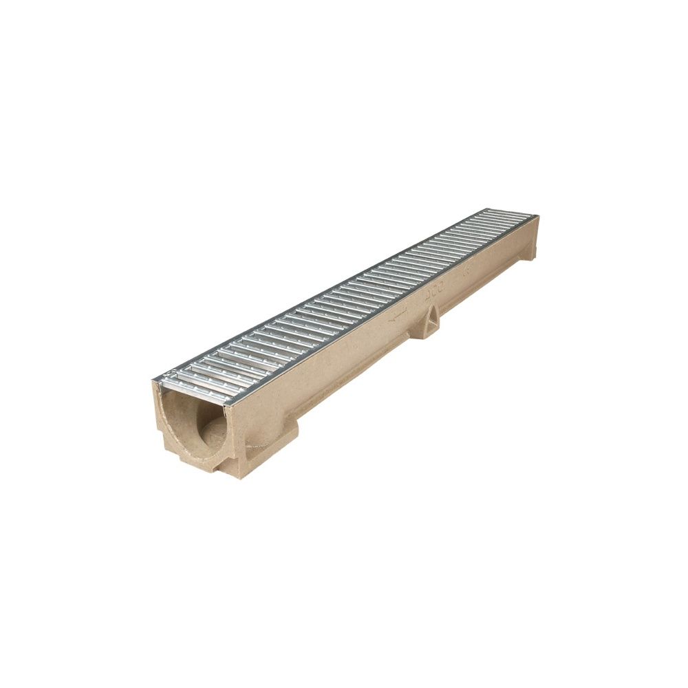 ACO RainDrain with Galvanised Grating 1m - 47000