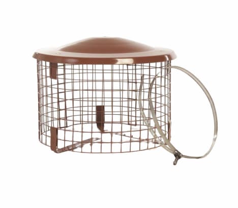 MAD High Top Chimney Birdguard Solid Fuel Strap Fix Terracotta