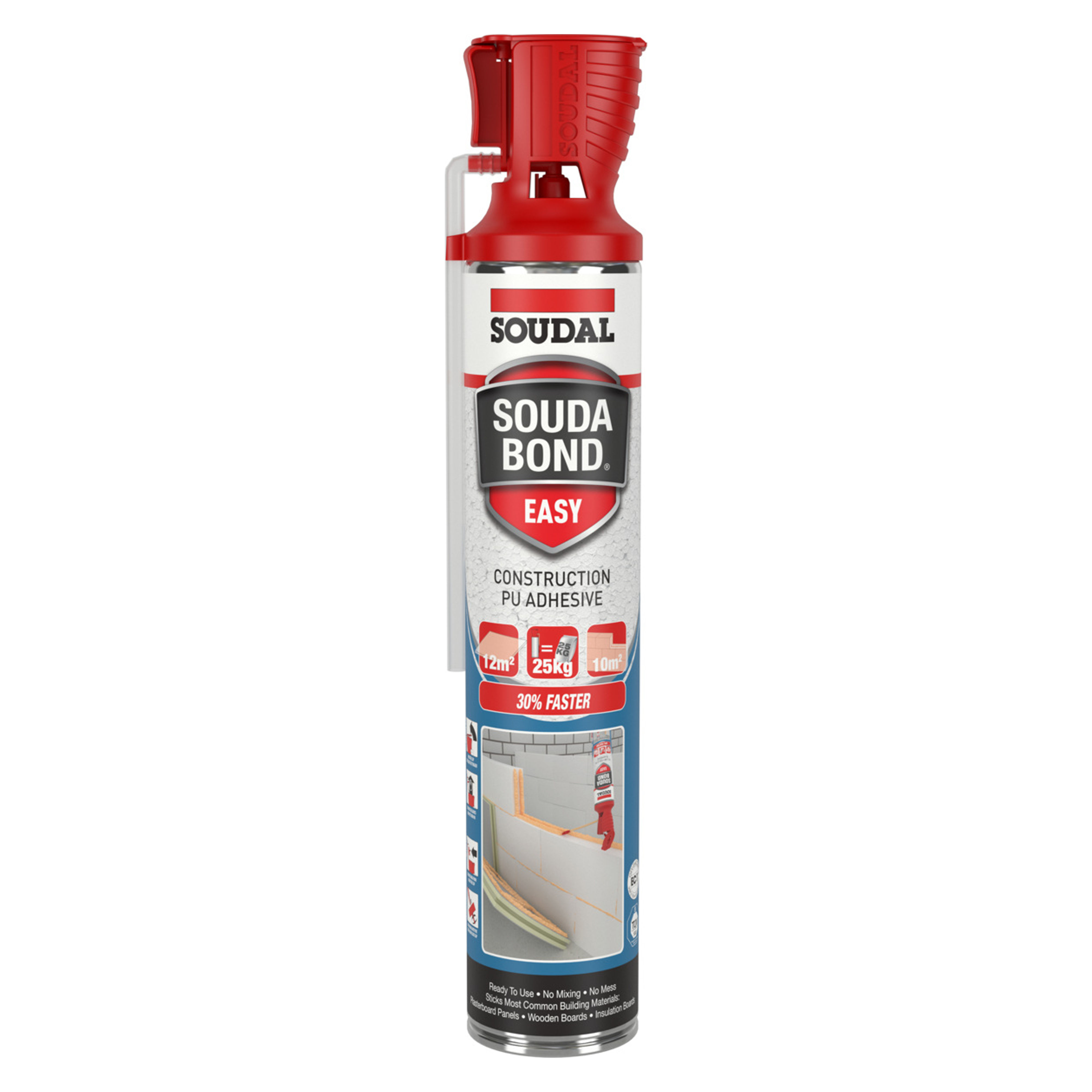 Soudal Soudabond Easy Adhesive Foam Genius Gun 750ml