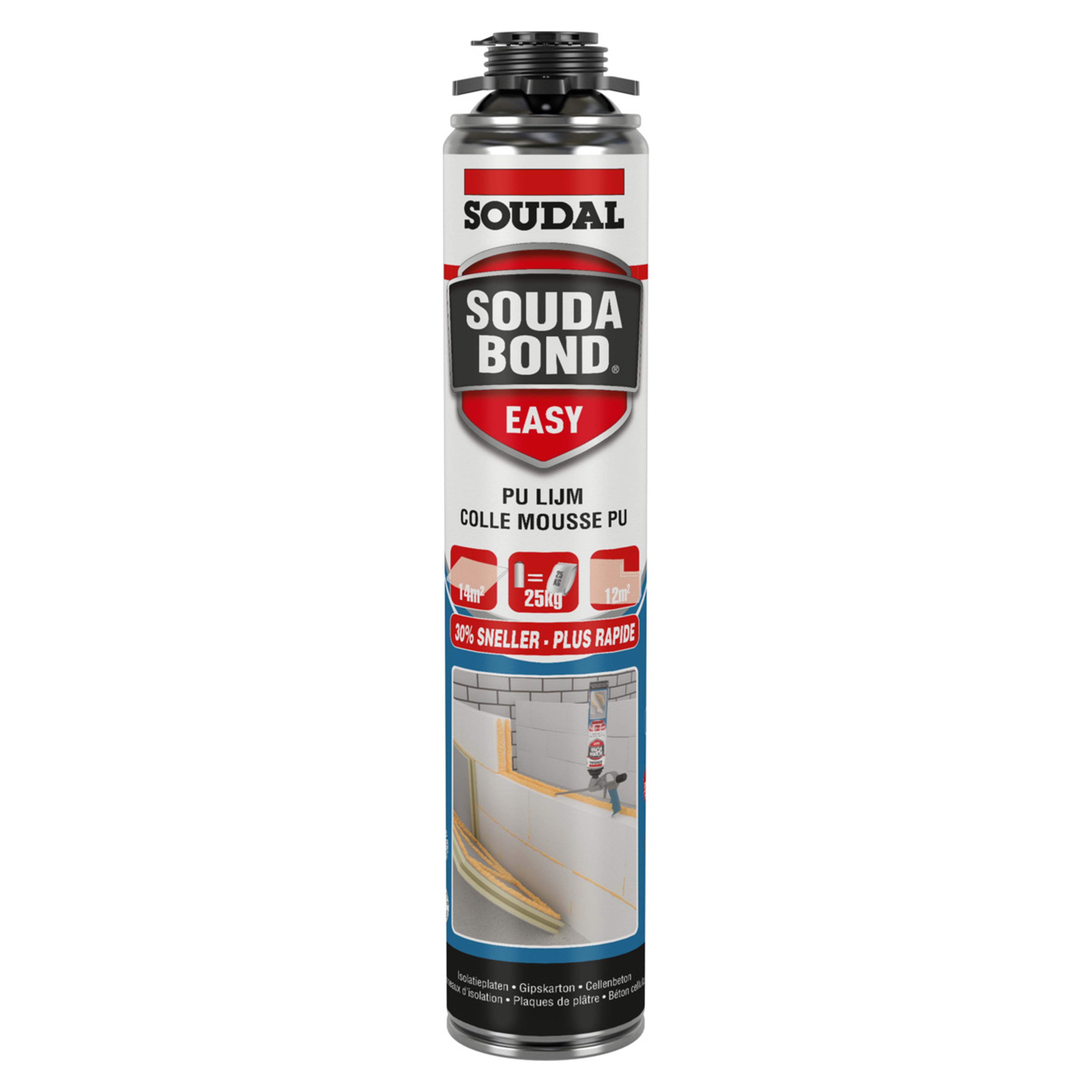 Soudal Soudabond Easy Adhesive Foam Gun Grade 750ml