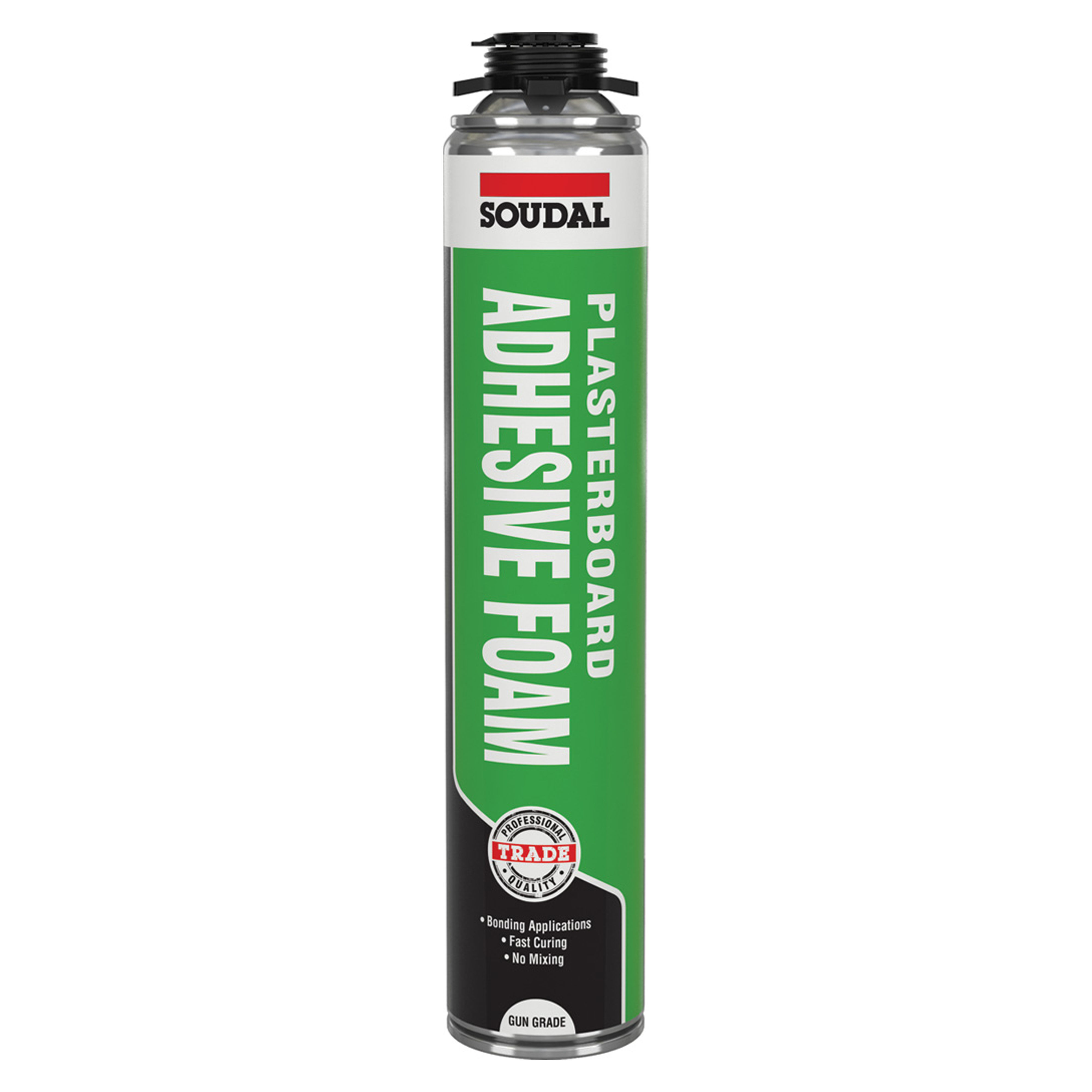 Soudal Trade Plasterboard Adhesive Foam Gun Grade 750ml