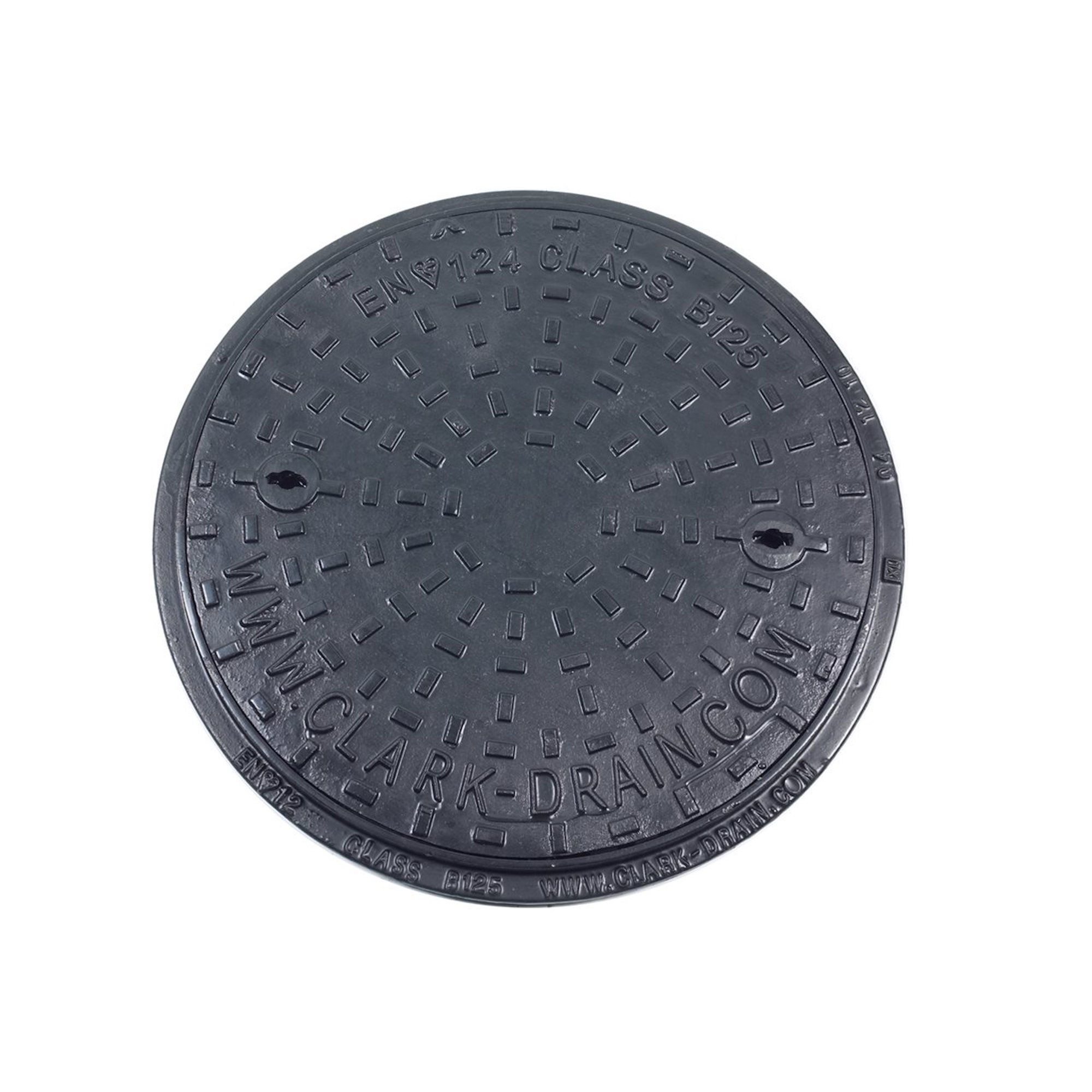 Clark-Drain Solid Top Manhole Cover and Frame - CD 1657 KMB
