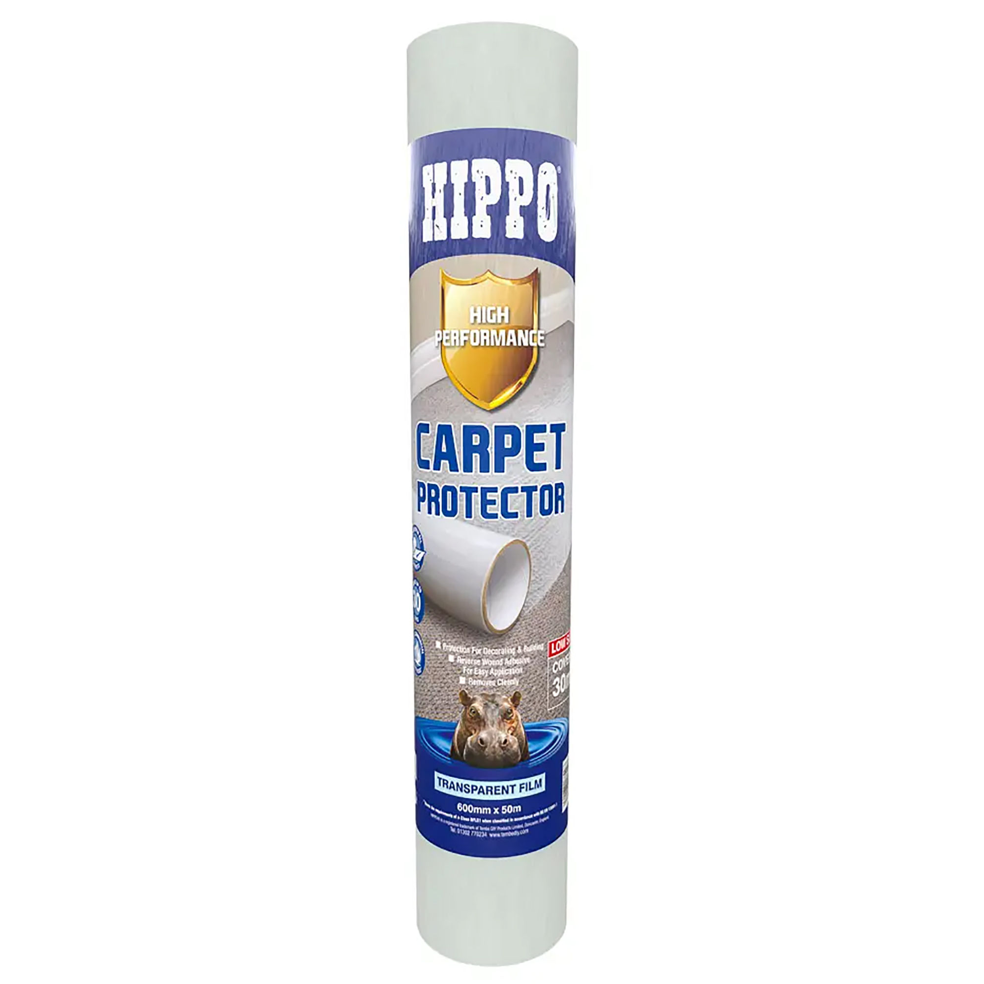 Hippo Carpet Protector Film Roll 600mm x 50m