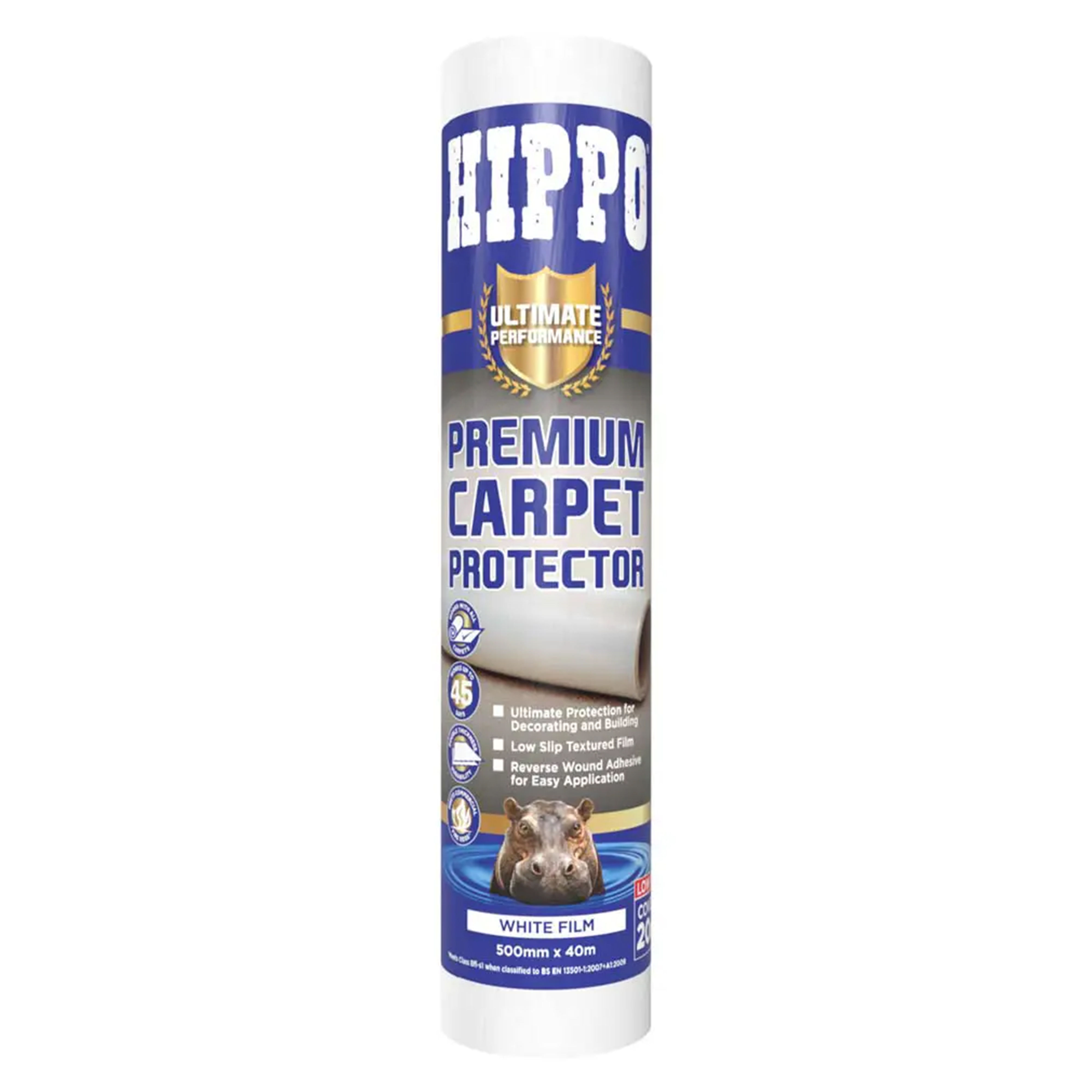 Hippo Ultimate Carpet Protector Film Roll 500mm x 40m