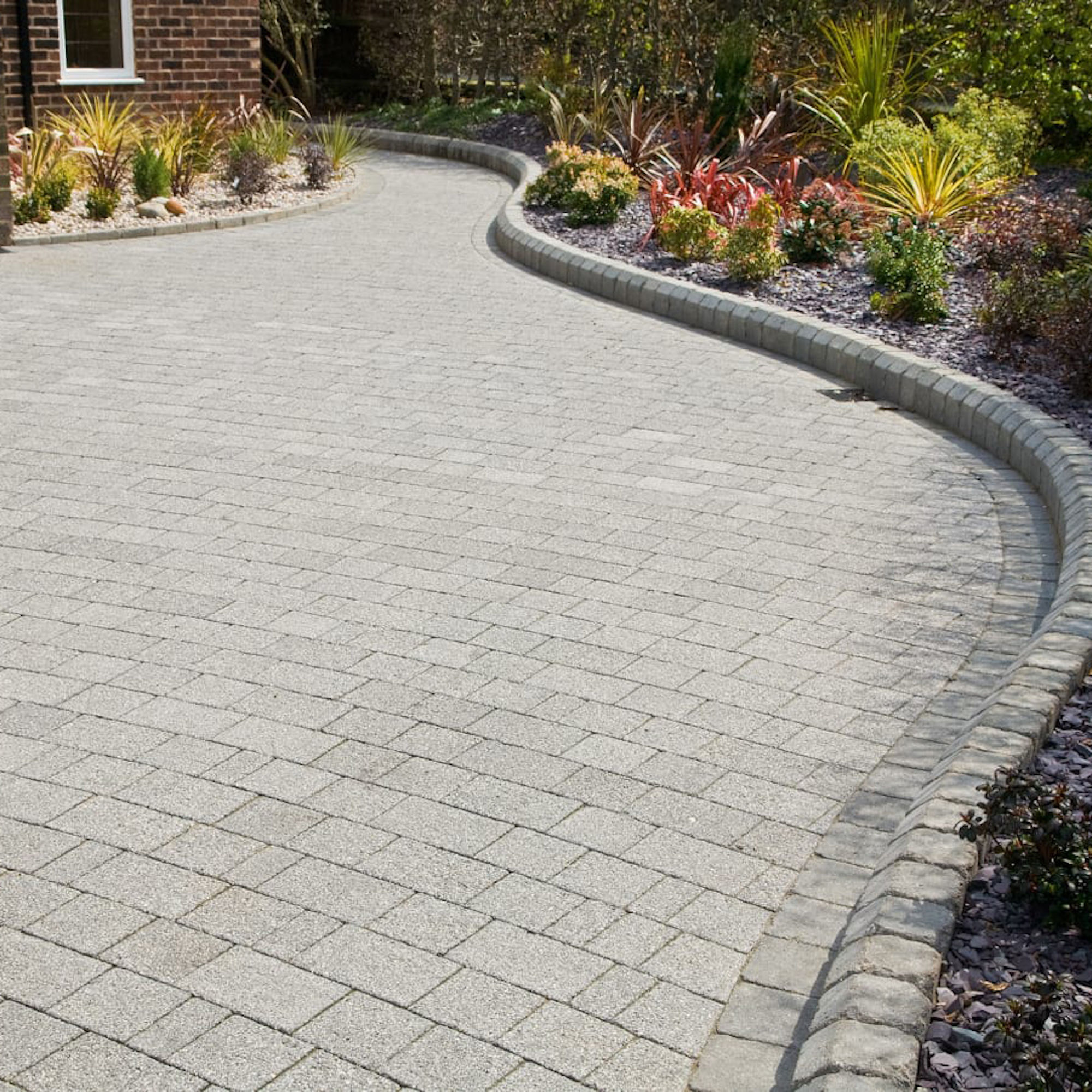 Marshalls Drivesett Argent Paving Pack Light 10.75m²