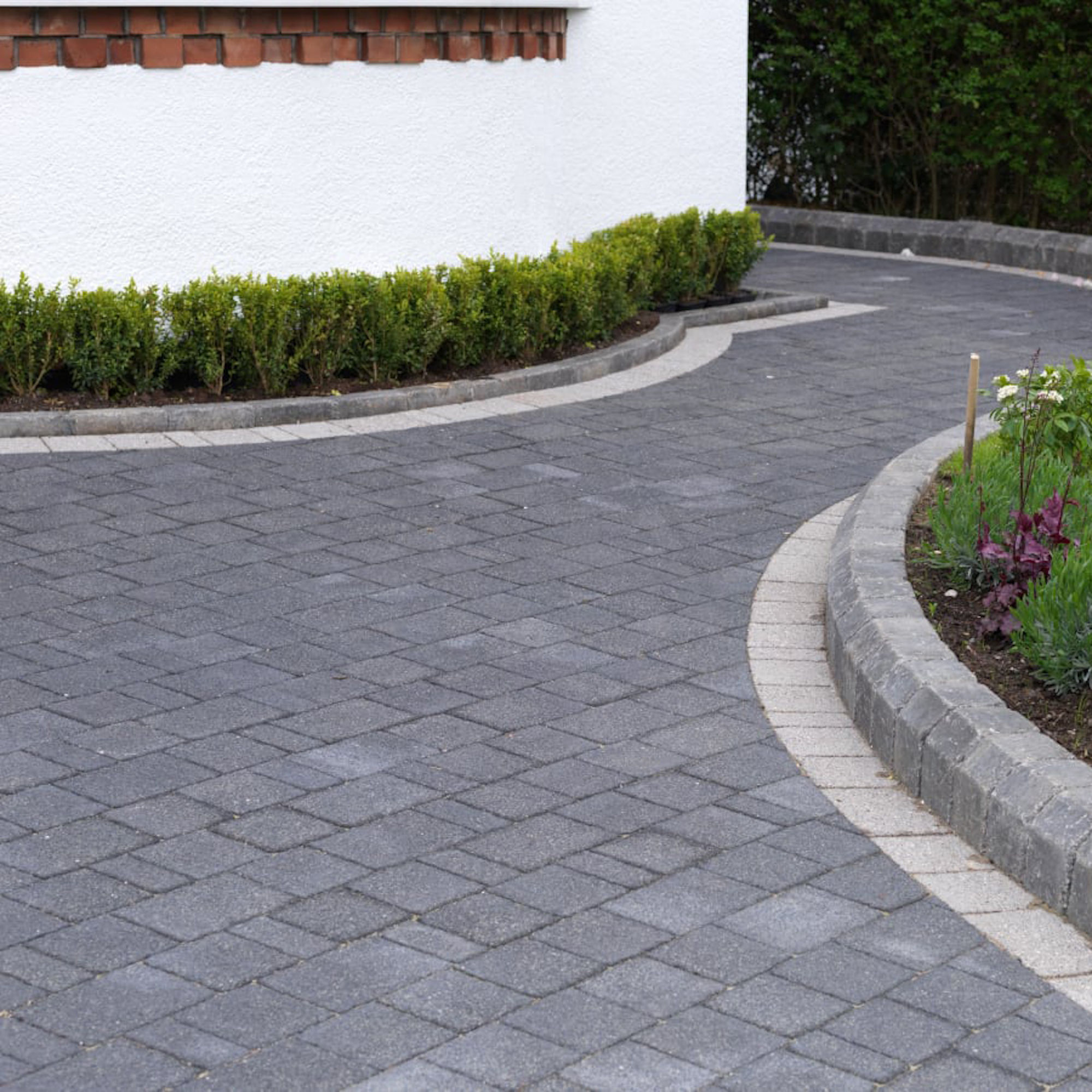 Marshalls Drivesett Argent Paving Pack Graphite 10.75m²