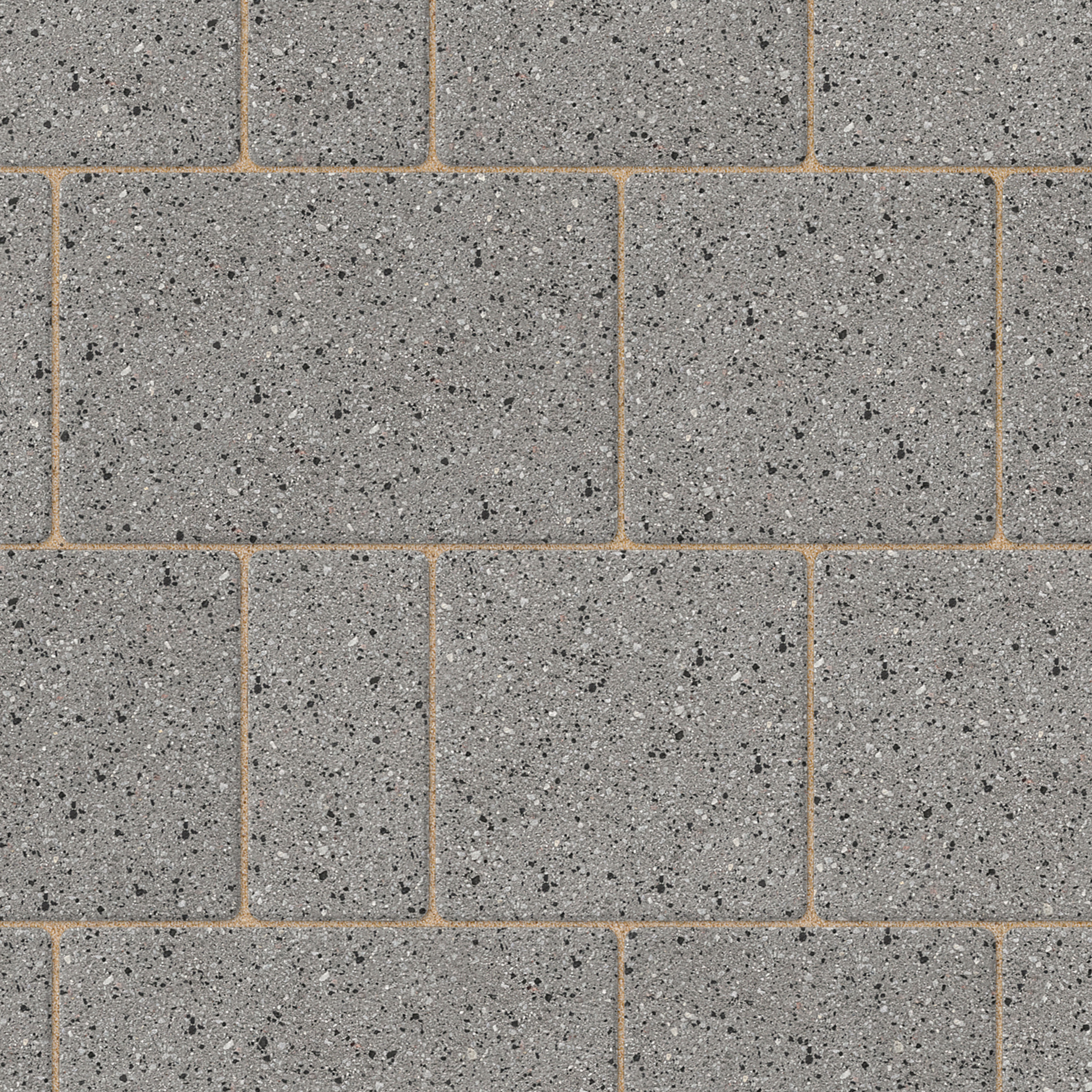 Marshalls Modal X Smooth Concrete Block Paving Silver Grey Granite 200mm x 100mm x 50mm