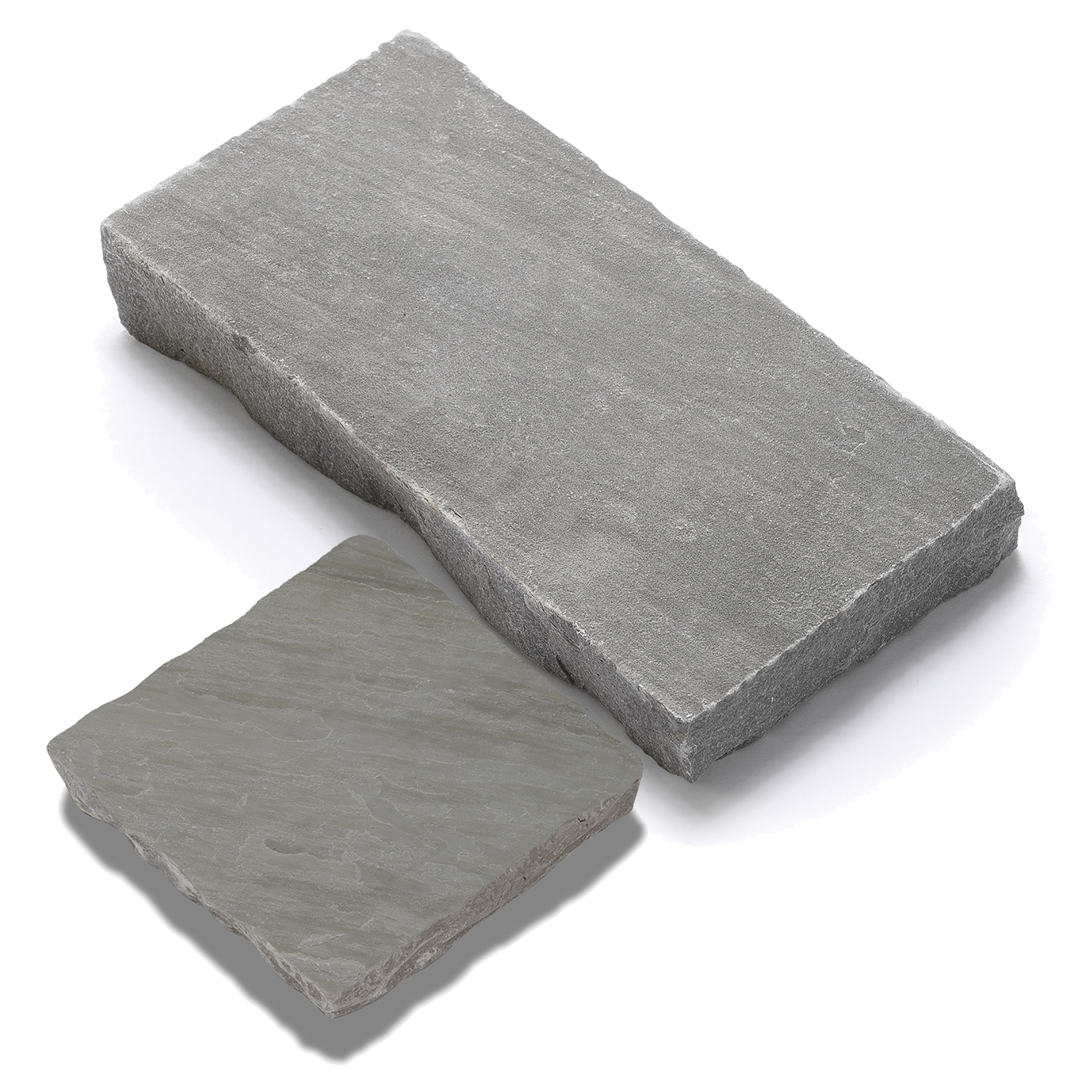 Pavestone Natural Stone Paving Sett Light Grey