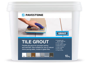 Pavestone Tile Grout Silver Grey 10kg - 06 110 006